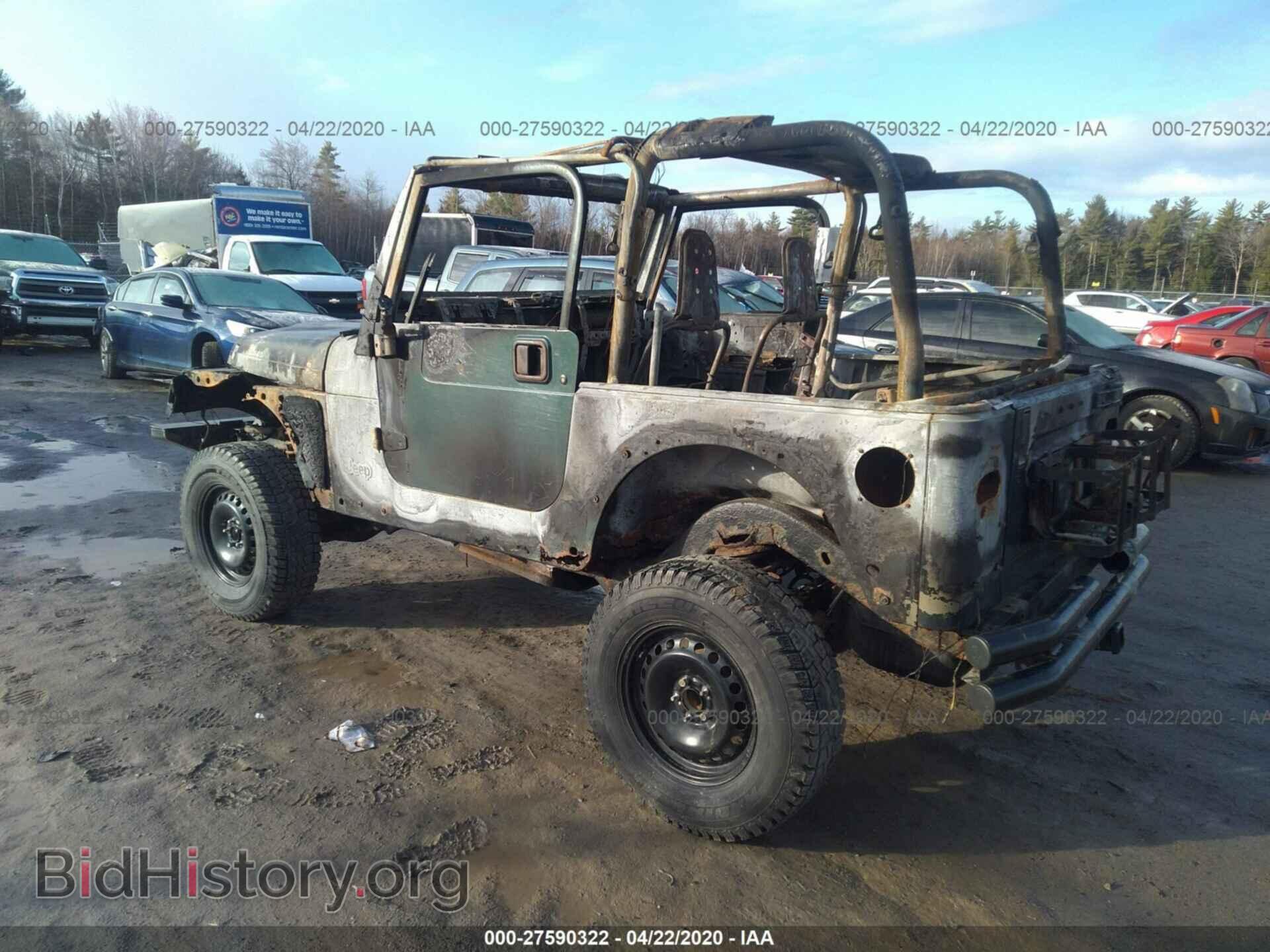 2000 JEEP WRANGLER - VIN: 1J4FA49S2YP787713 - Фото 3