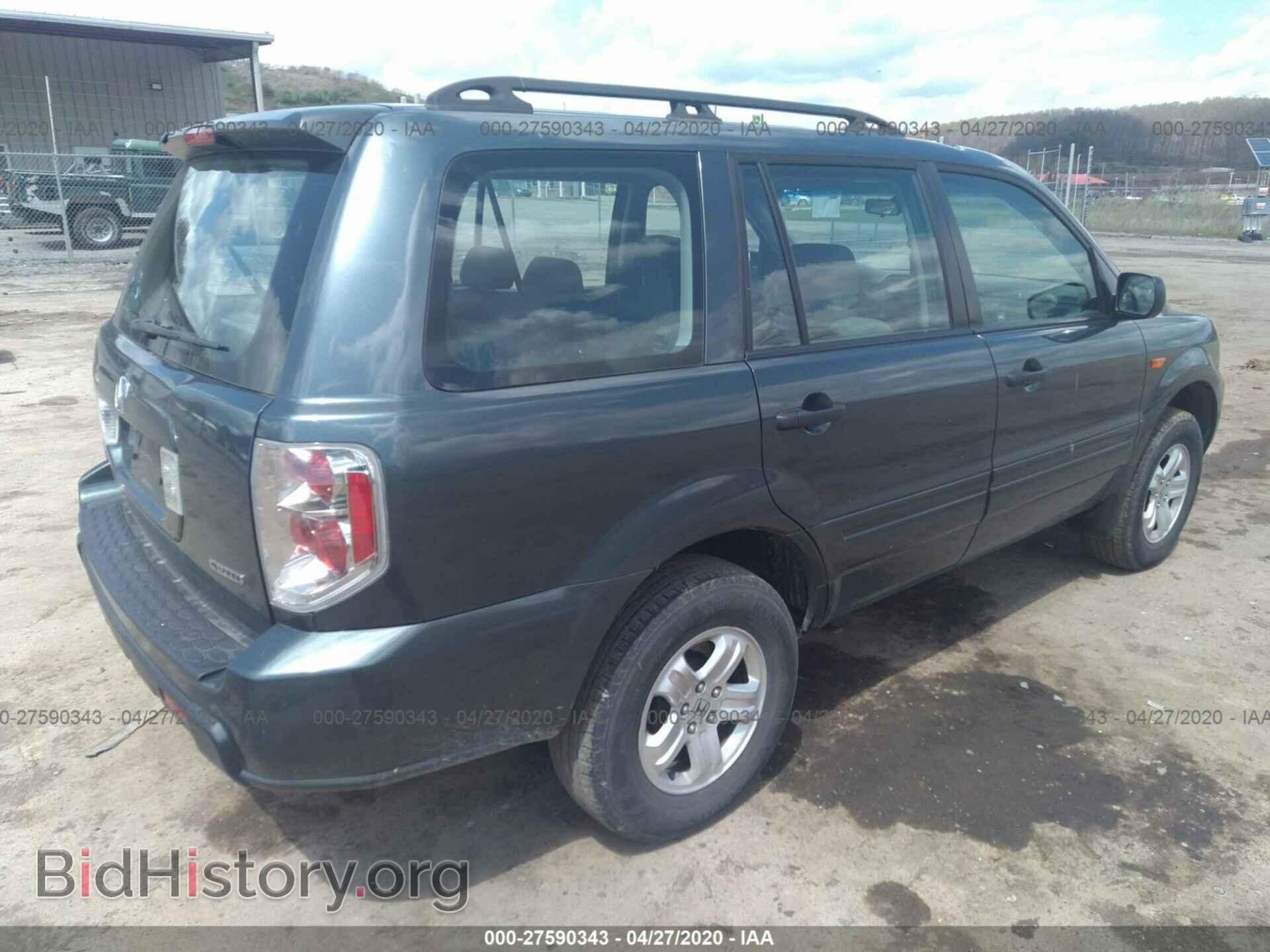 2006 HONDA PILOT - VIN: 5FNYF18106B020862 - Фото 4