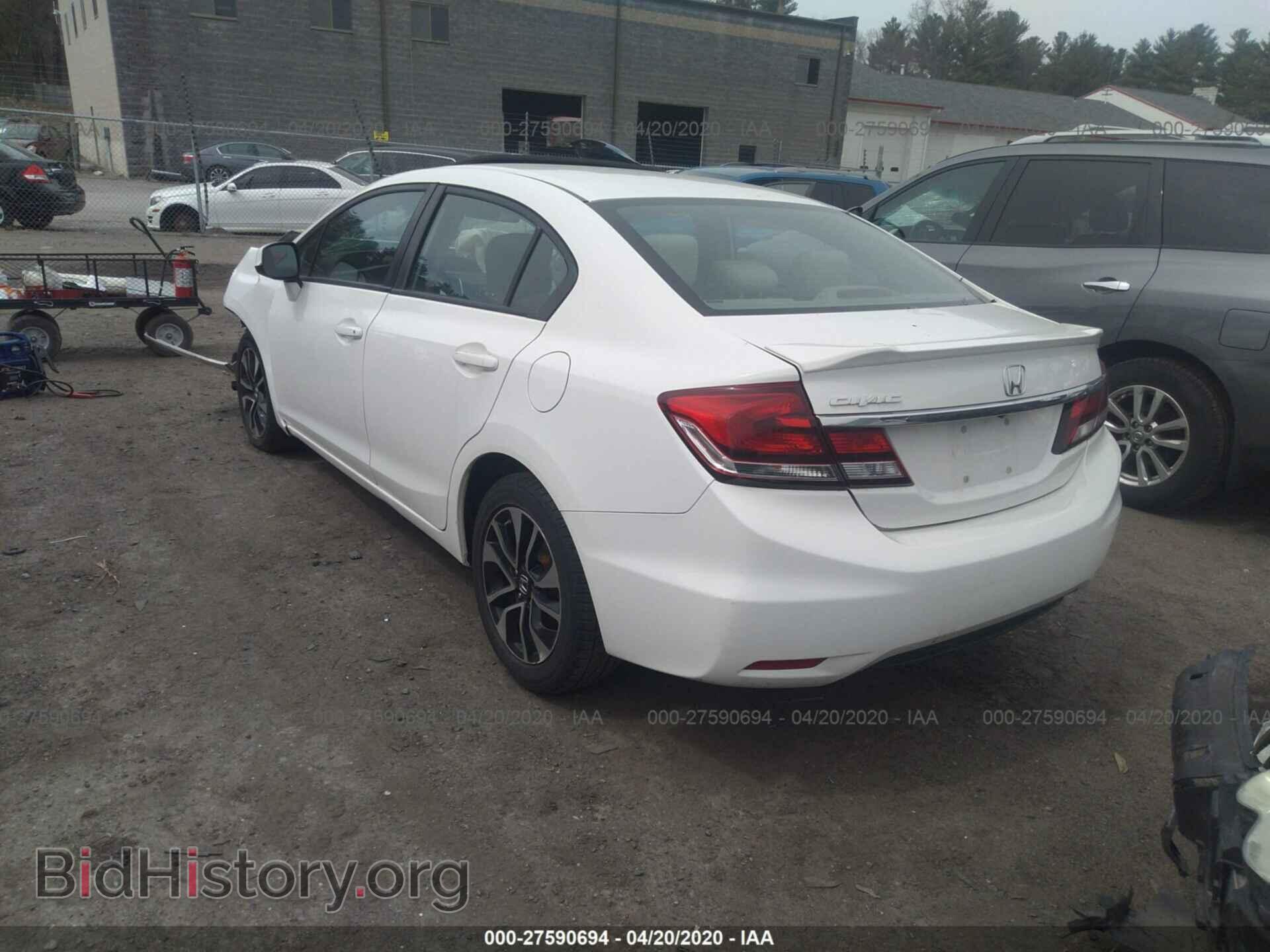 2013 HONDA CIVIC - VIN: 2HGFB2F86DH558354 - Фото 3