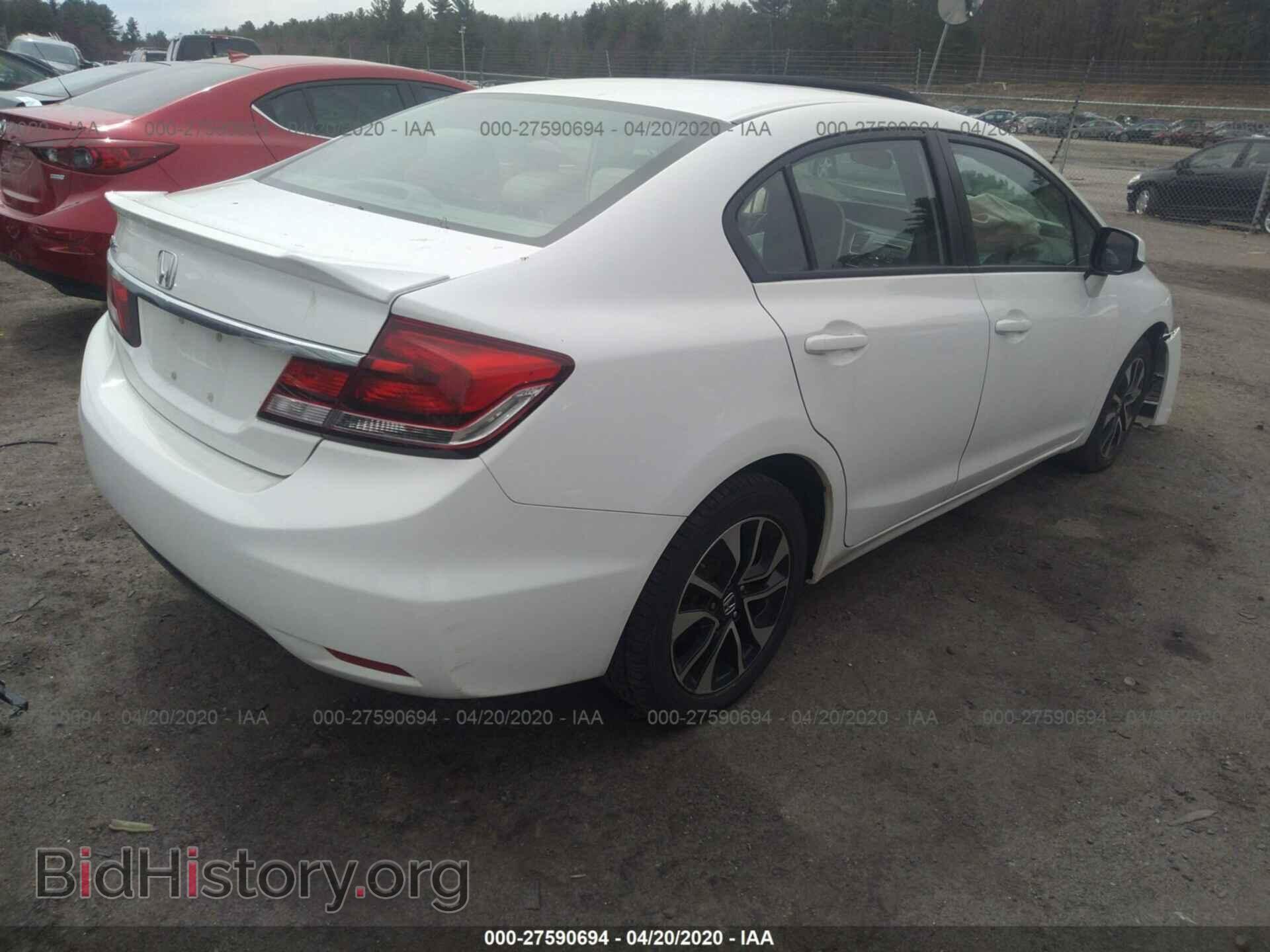 2013 HONDA CIVIC - VIN: 2HGFB2F86DH558354 - Фото 4