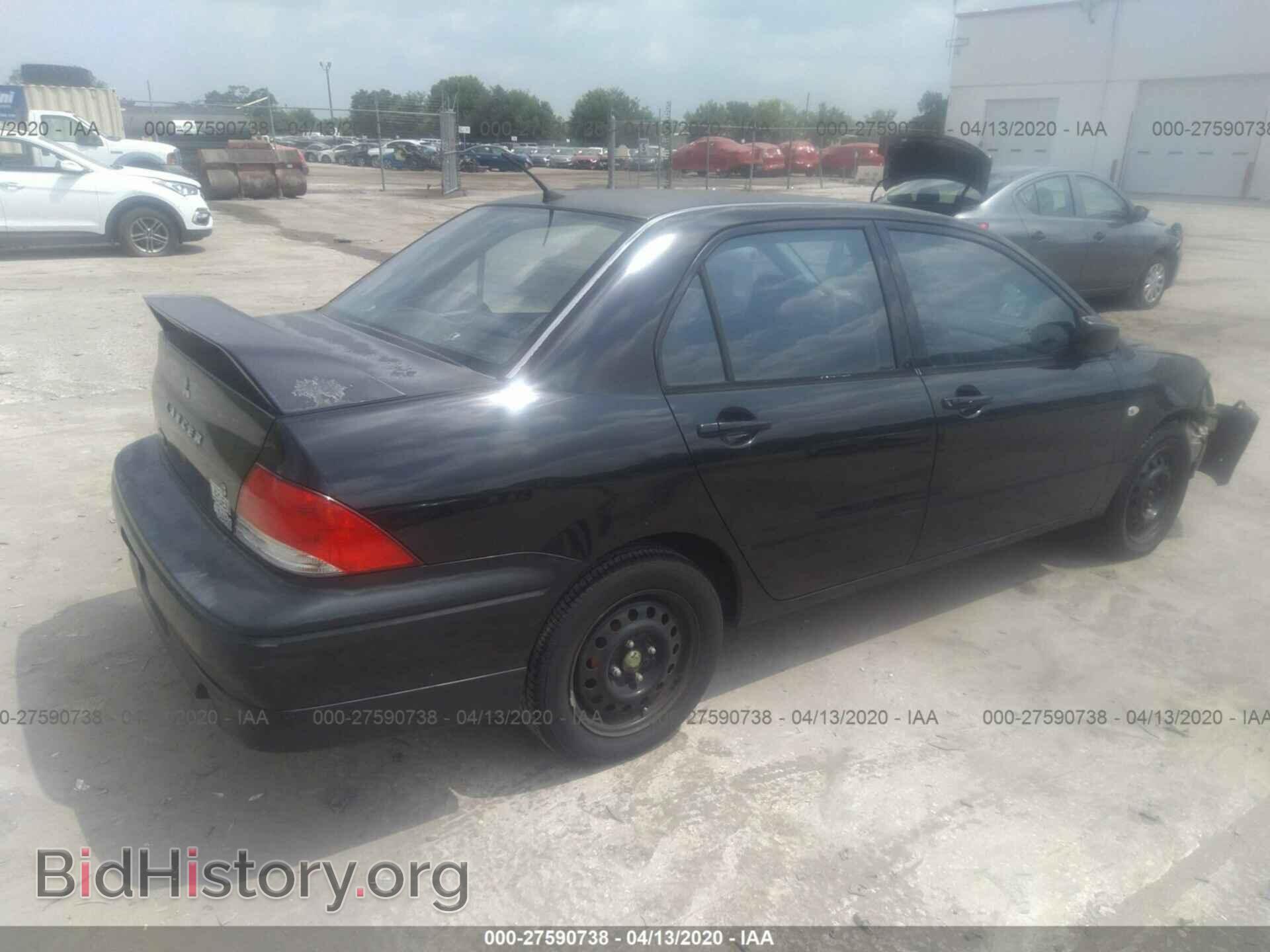 2002 MITSUBISHI LANCER - VIN: JA3AJ86E42U047044 - Фото 4