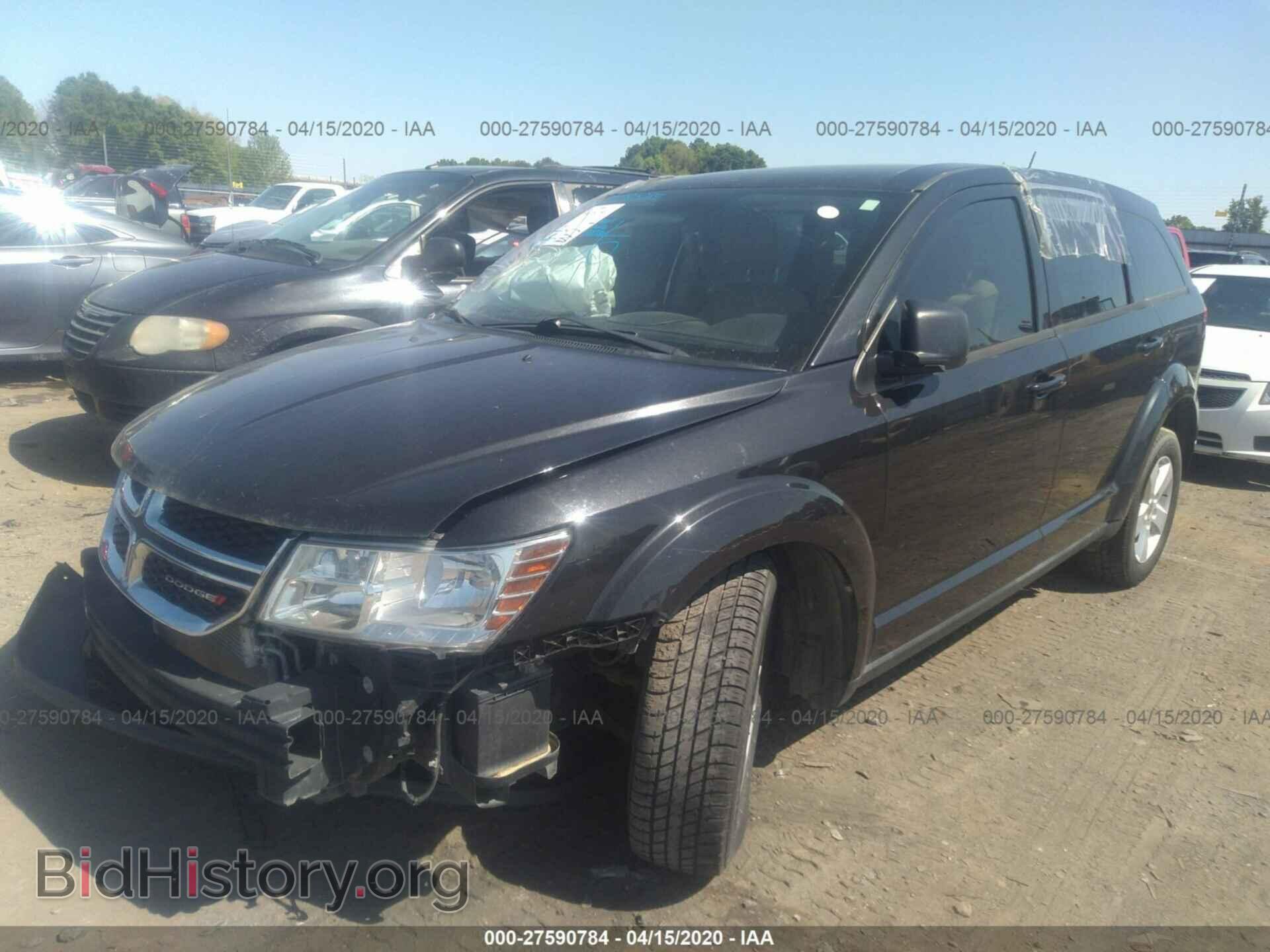 2013 DODGE JOURNEY - VIN: 3C4PDCAB9DT500915 - Фото 2