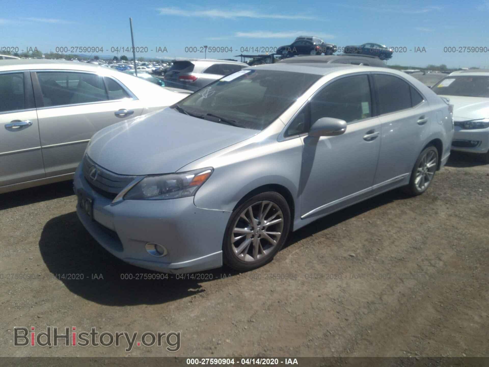 2010 LEXUS HS - VIN: JTHBB1BA2A2021502 - Фото 2