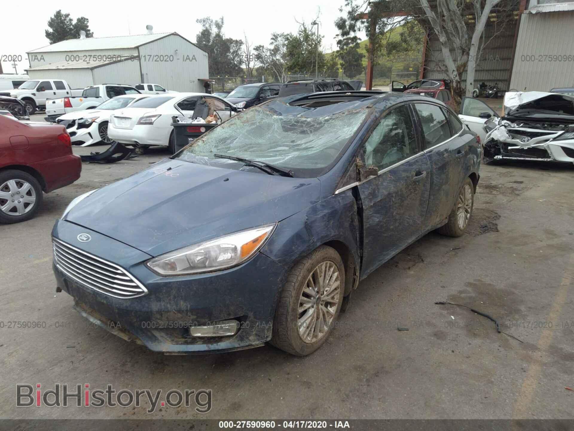 2018 FORD FOCUS - VIN: 1FADP3J20JL250035 - Фото 2