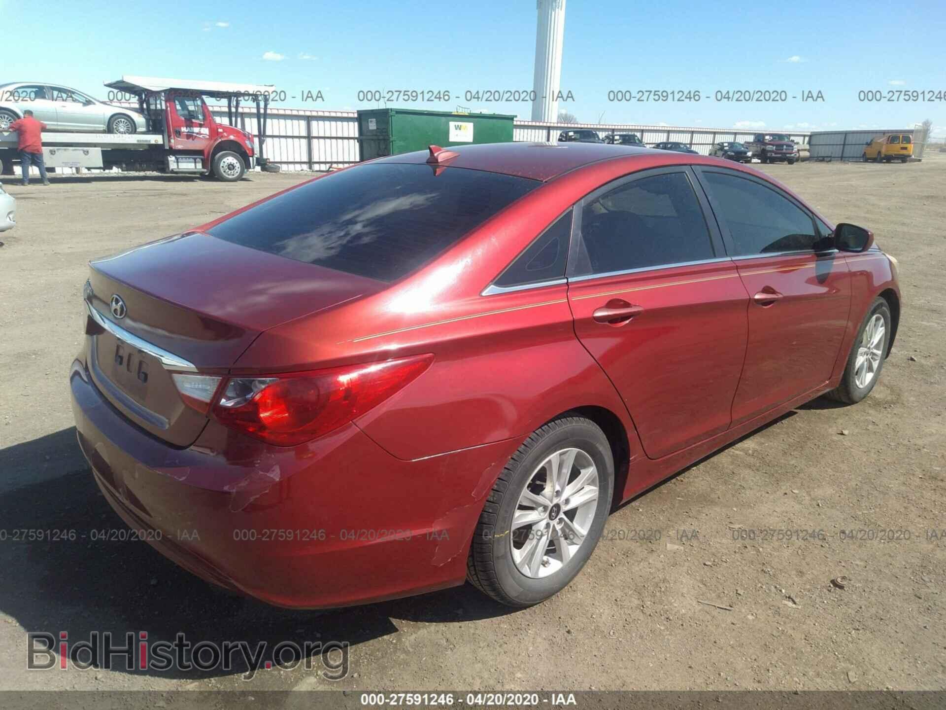 2012 HYUNDAI SONATA - VIN: 5NPEB4AC7CH392417 - Photo 4
