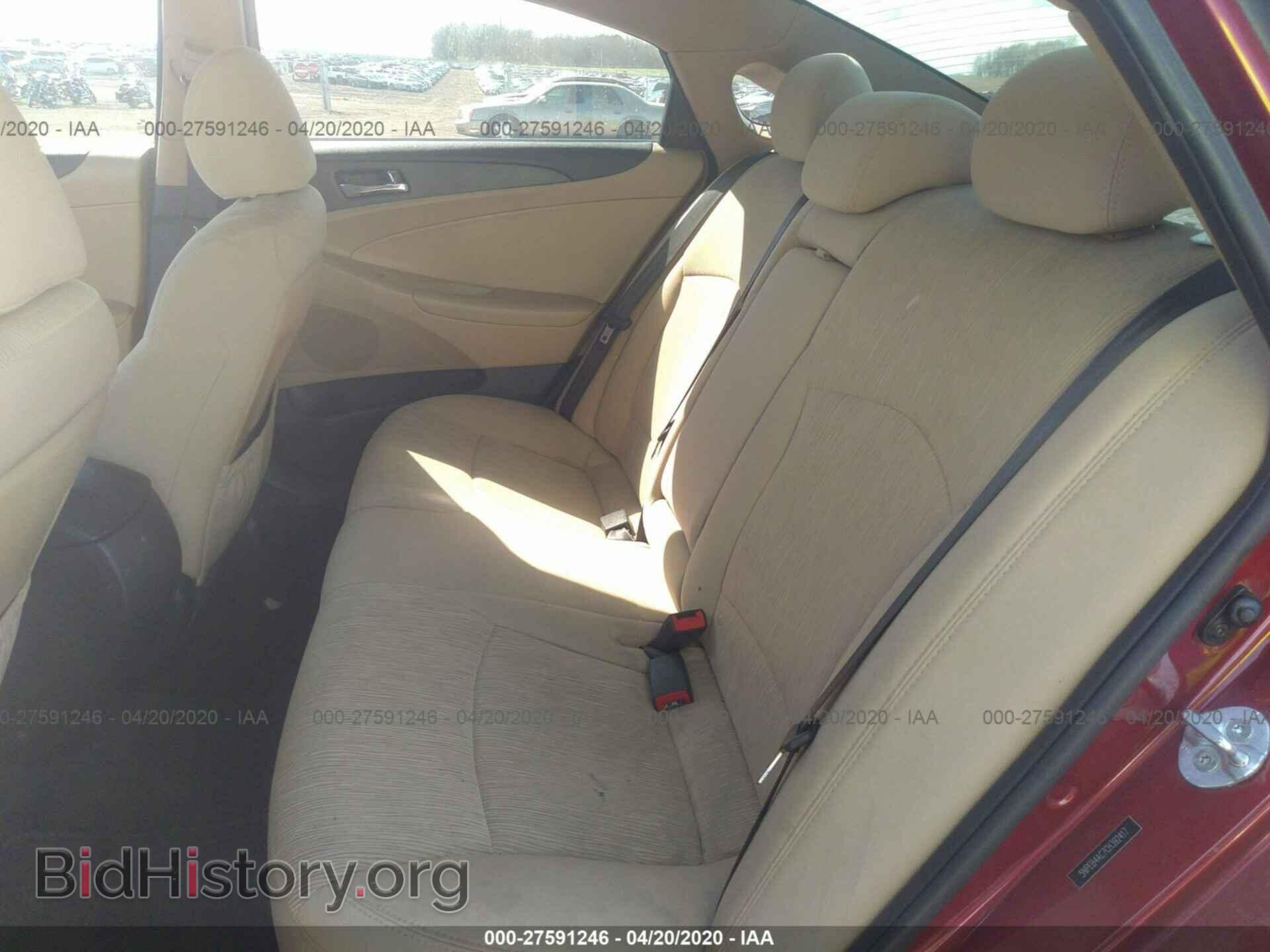 2012 HYUNDAI SONATA - VIN: 5NPEB4AC7CH392417 - Photo 8