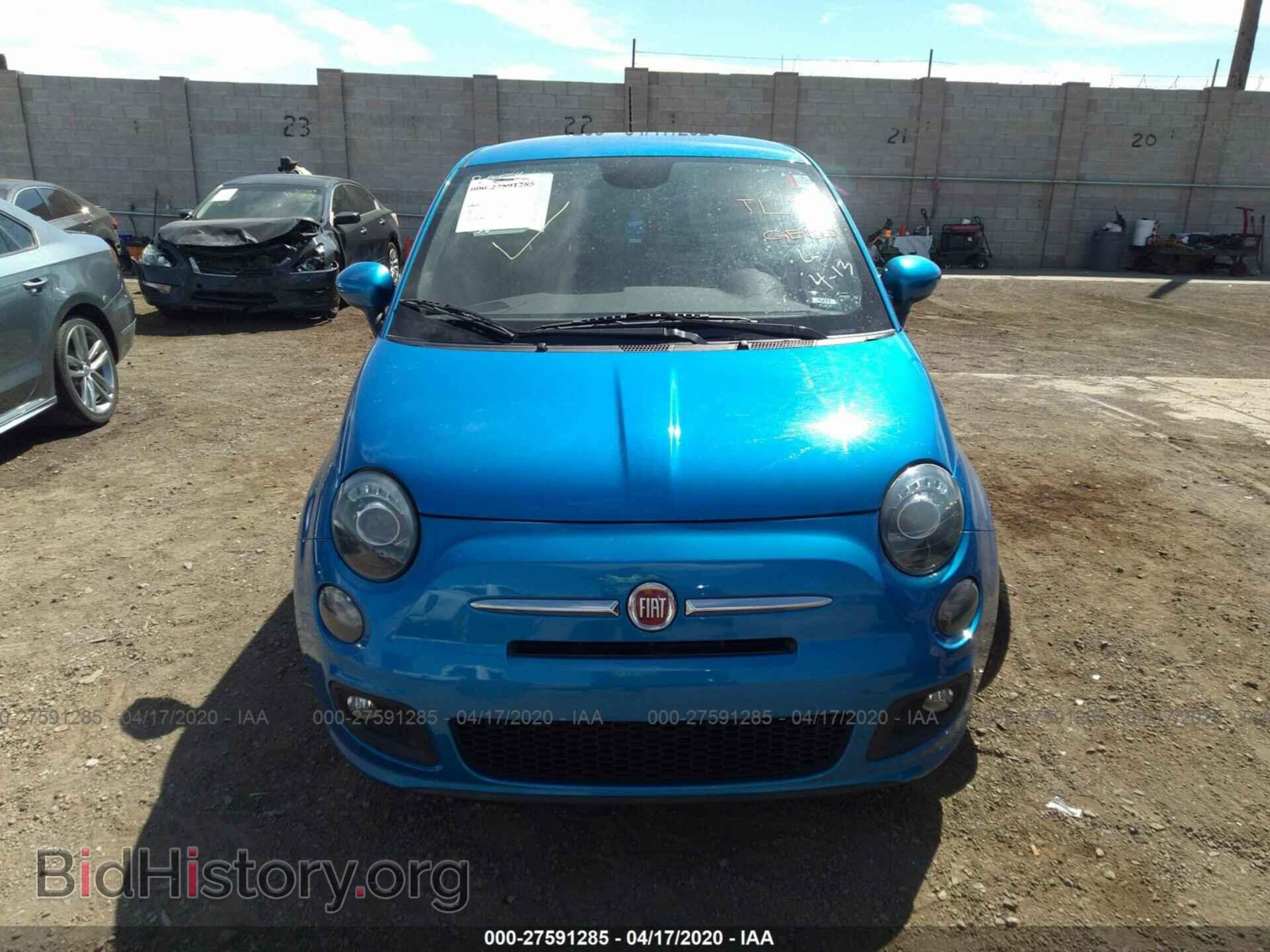 2015 FIAT 500 - VIN: 3C3CFFBR7FT696074 - Фото 6