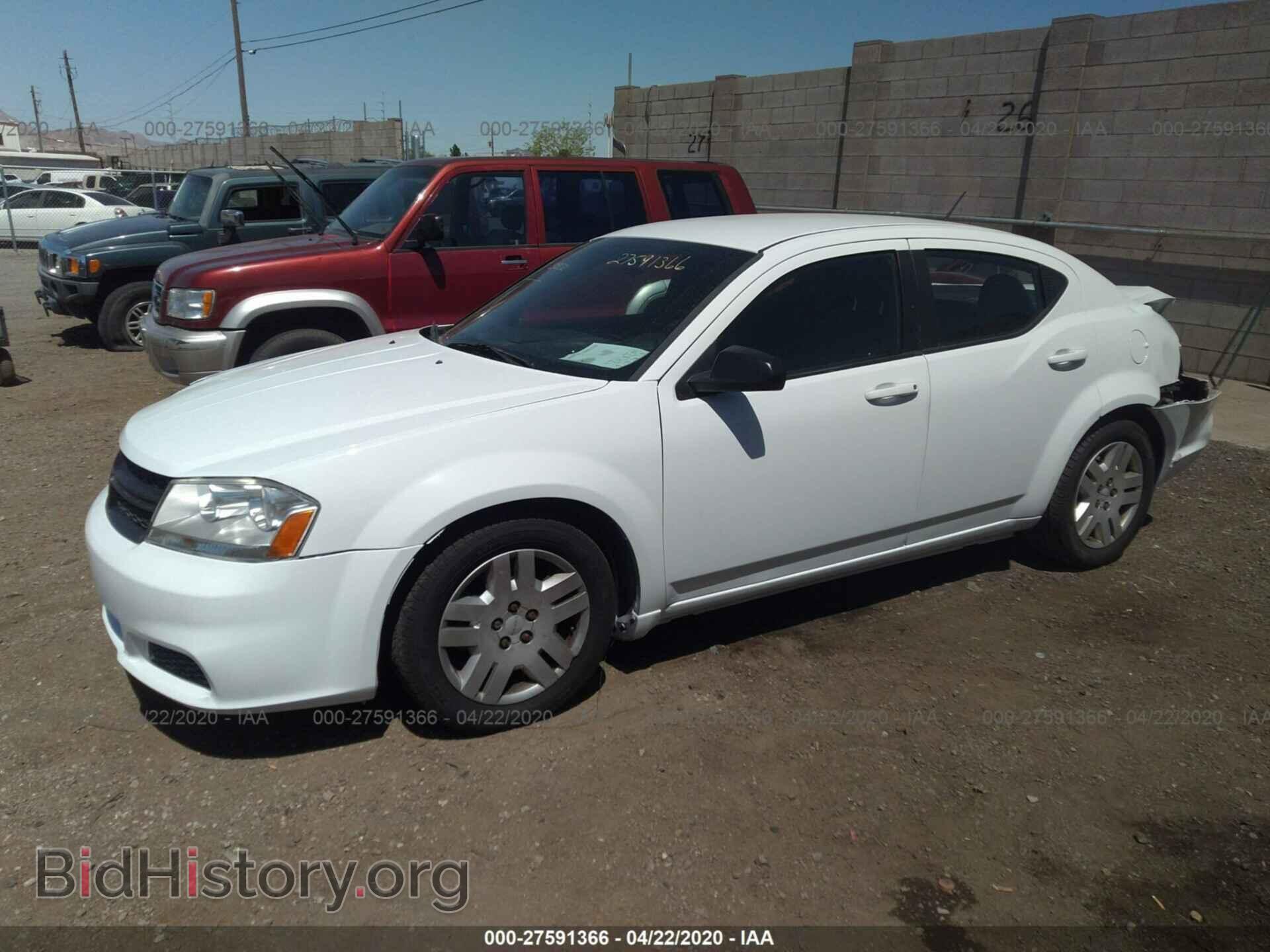 2012 DODGE AVENGER - VIN: 1C3CDZAB5CN294822 - Photo 2