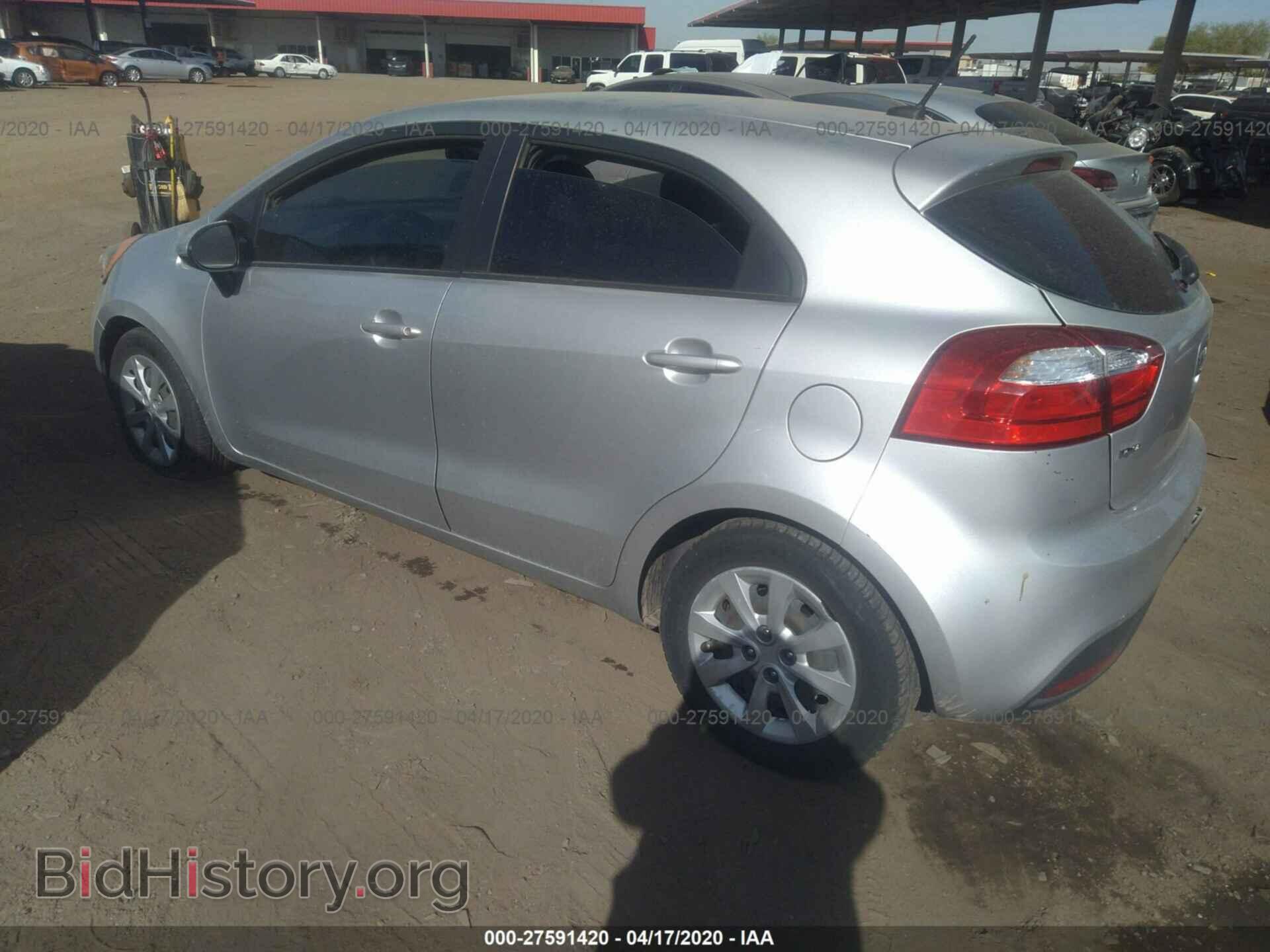 2013 KIA RIO - VIN: KNADM5A31D6100622 - Фото 3