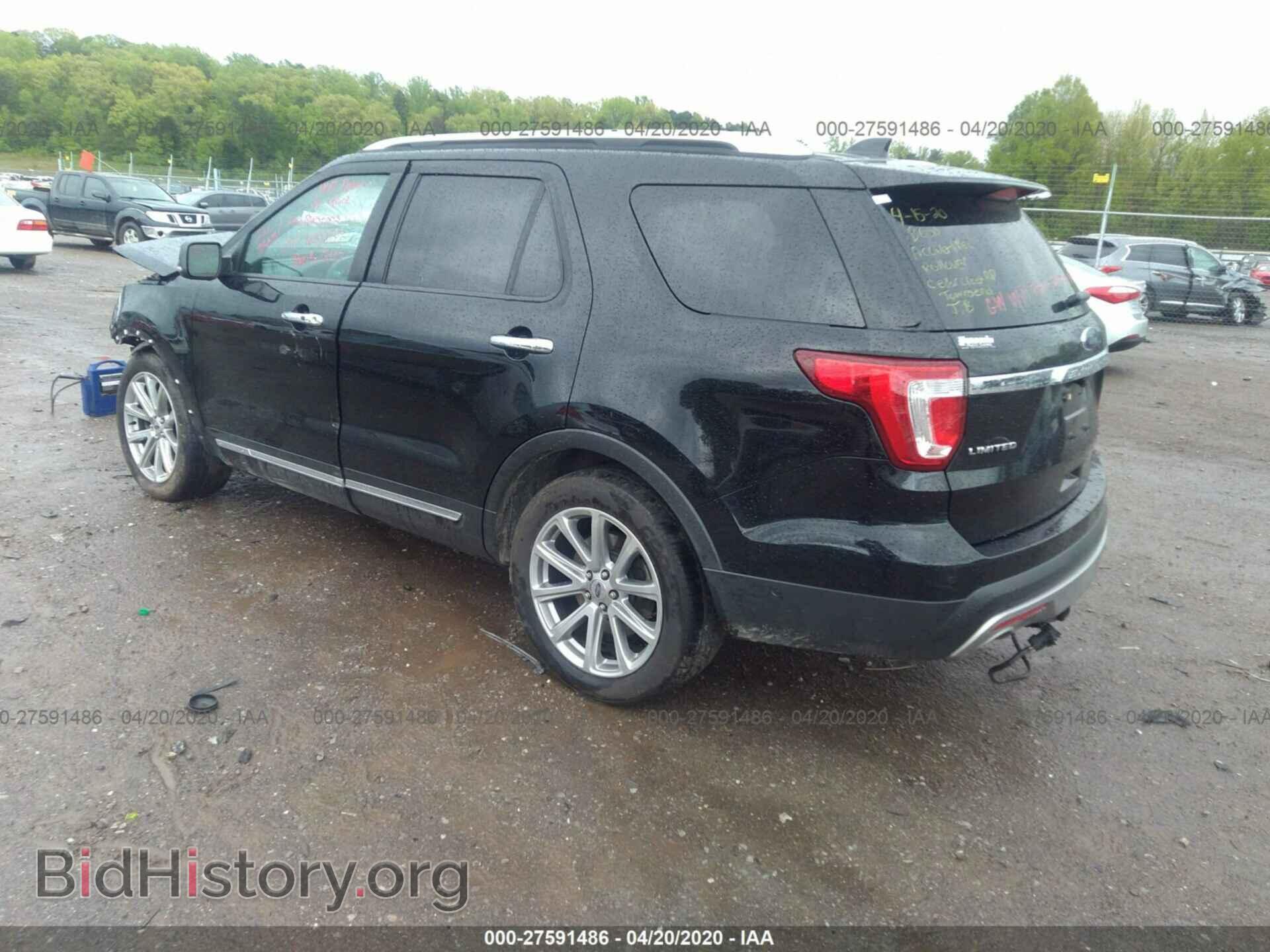 2016 FORD EXPLORER - VIN: 1FM5K7F83GGD09660 - Photo 3
