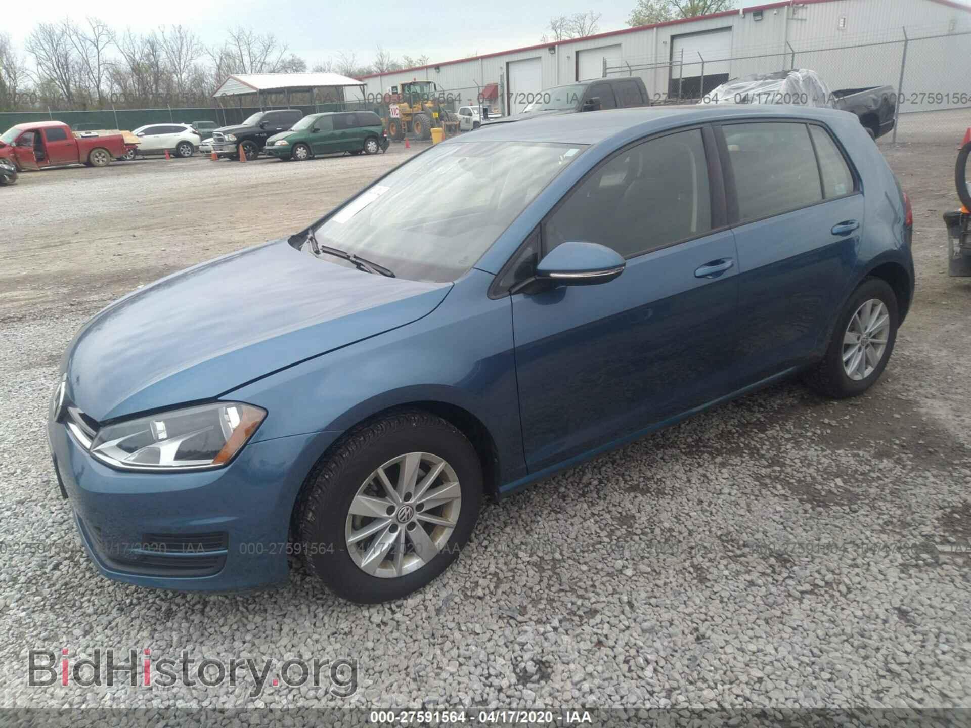 2017 VOLKSWAGEN GOLF - VIN: 3VW217AU8HM019398 - Фото 2