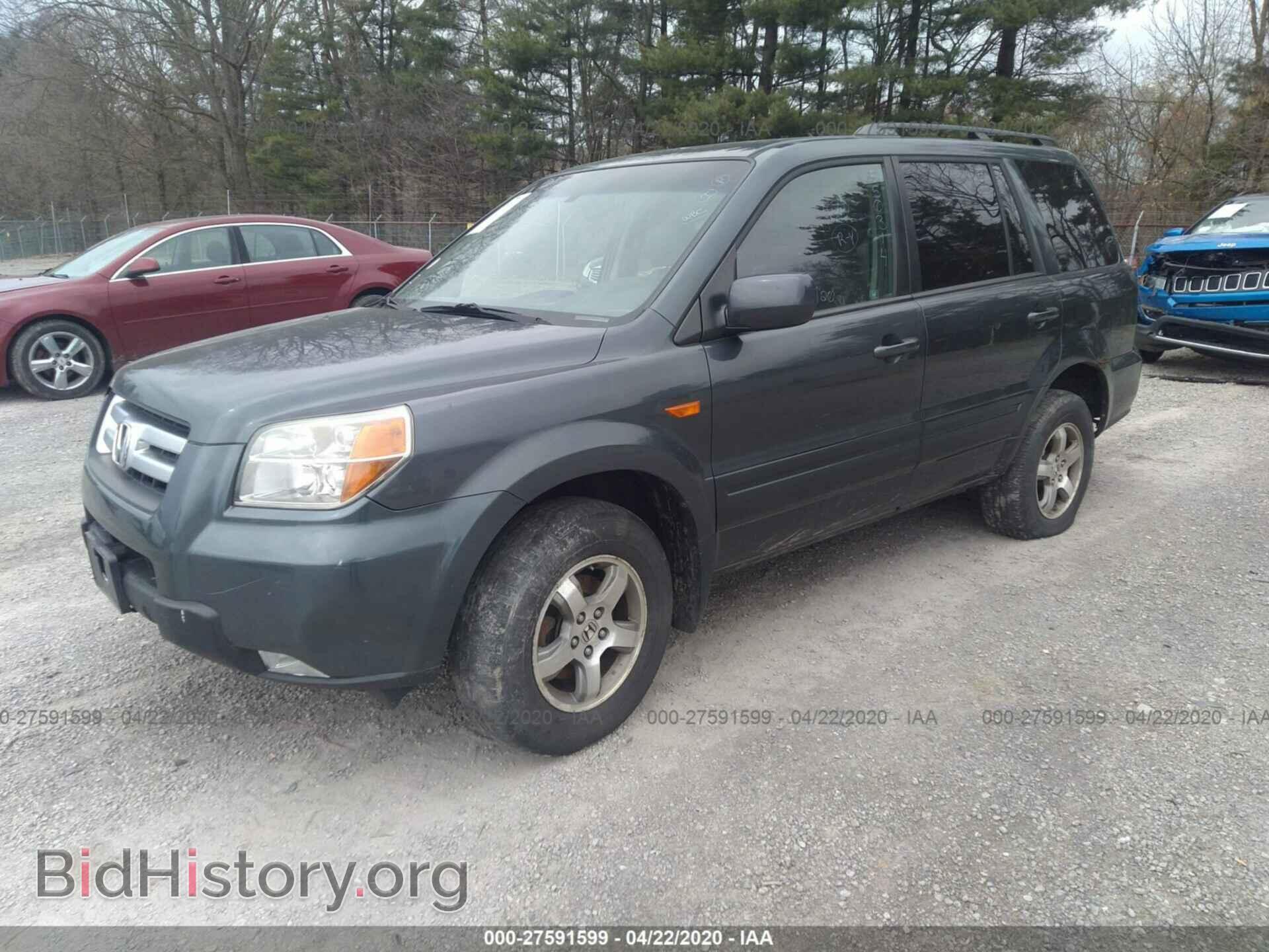 2006 HONDA PILOT - VIN: 2HKYF18646H550314 - Фото 2