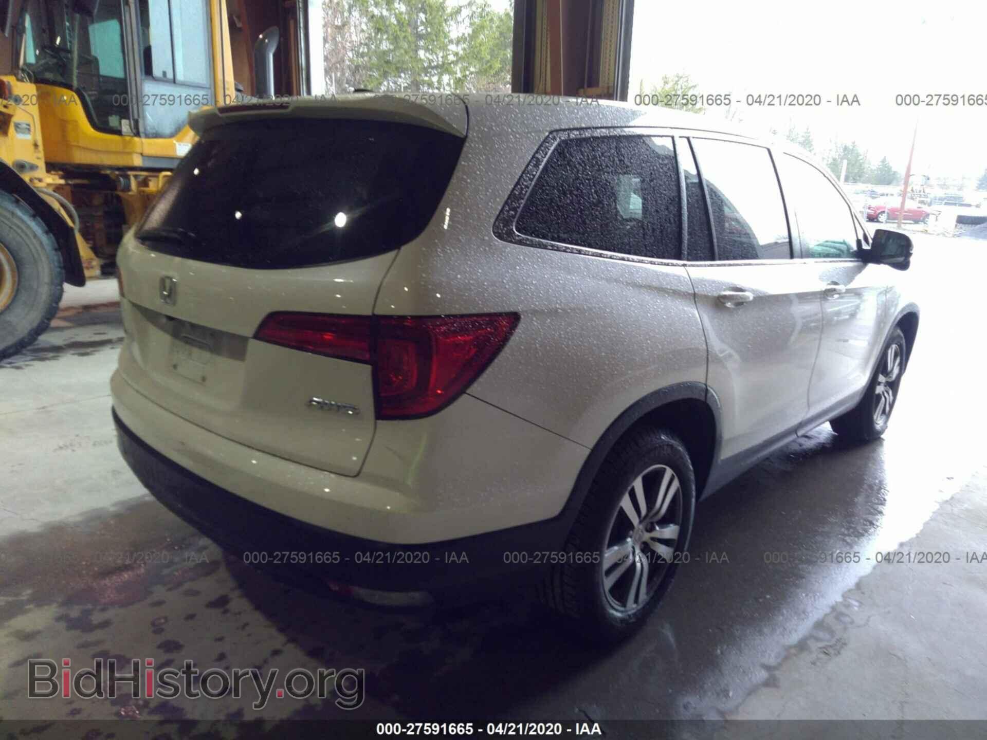 2016 HONDA PILOT - VIN: 5FNYF6H58GB107801 - Фото 4