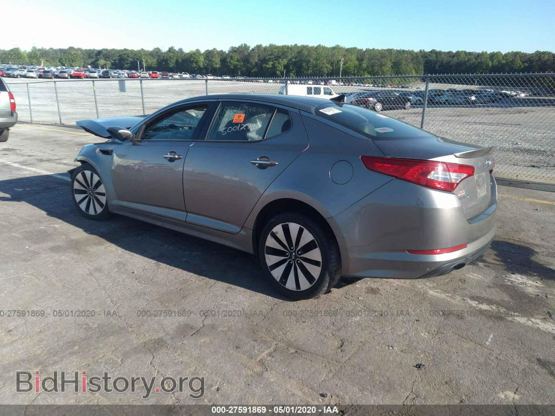 2012 KIA OPTIMA - VIN: 5XXGR4A69CG001360 - Фото 3