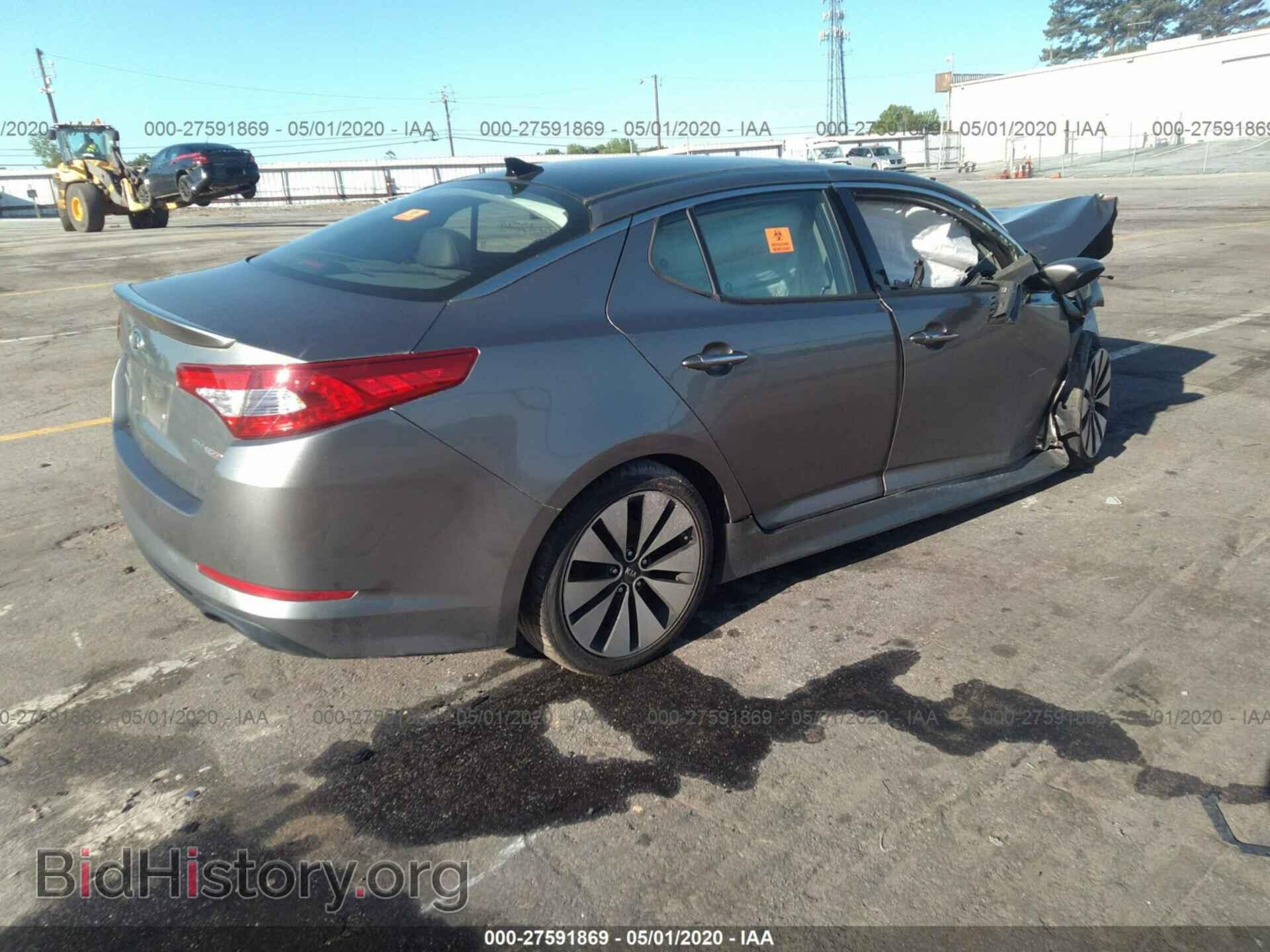 2012 KIA OPTIMA - VIN: 5XXGR4A69CG001360 - Фото 4