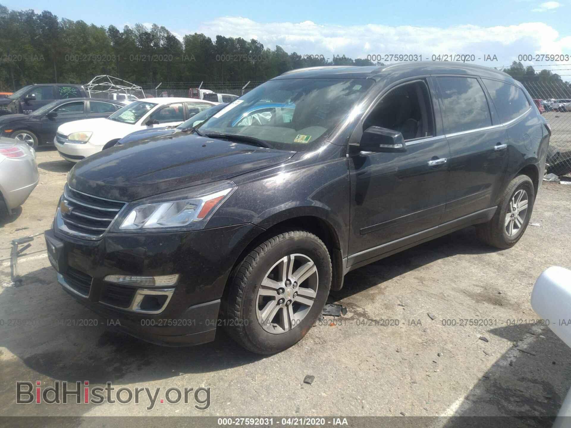 2016 CHEVROLET TRAVERSE - VIN: 1GNKRGKD9GJ197835 - Фото 2