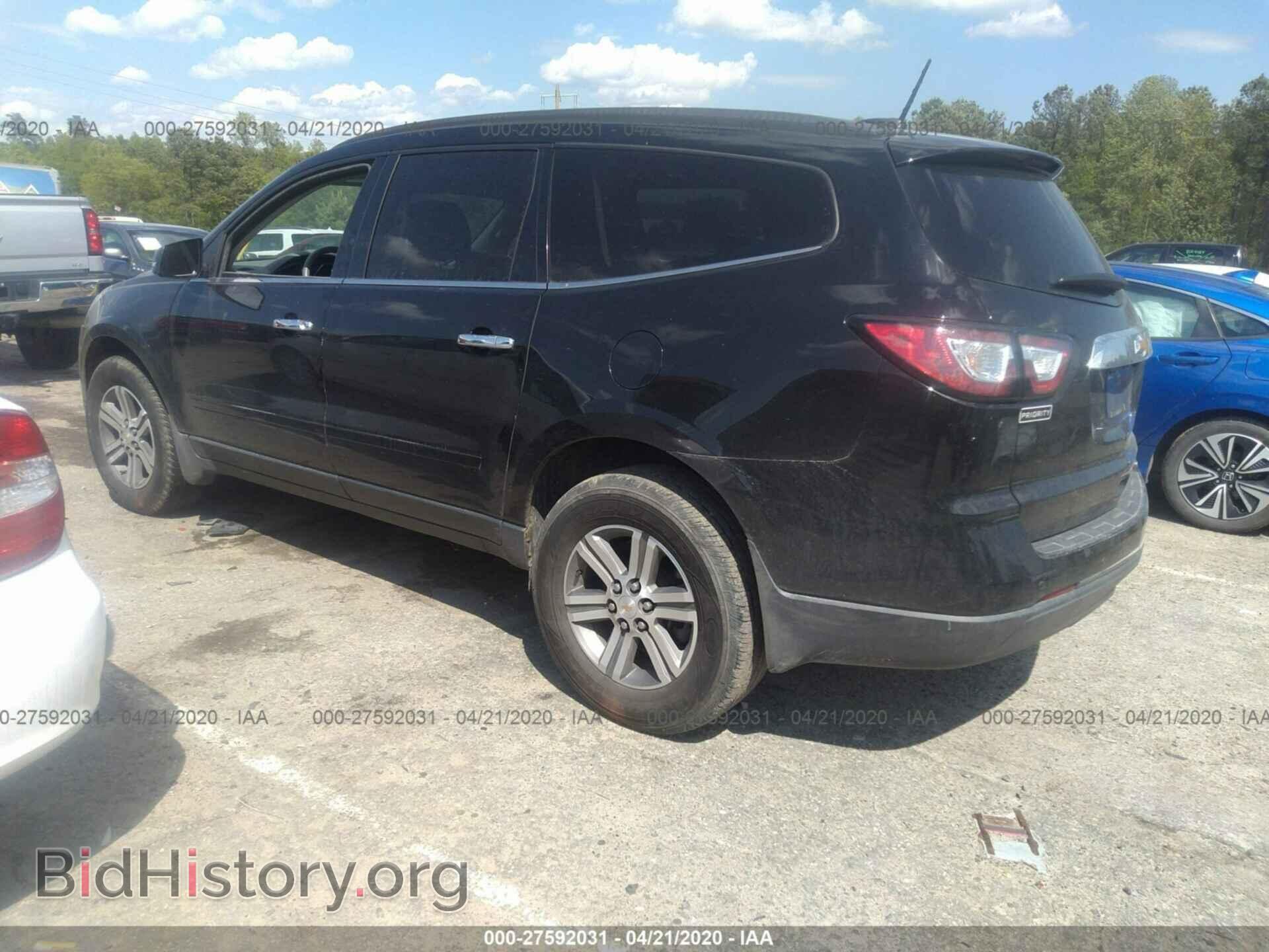 2016 CHEVROLET TRAVERSE - VIN: 1GNKRGKD9GJ197835 - Фото 3