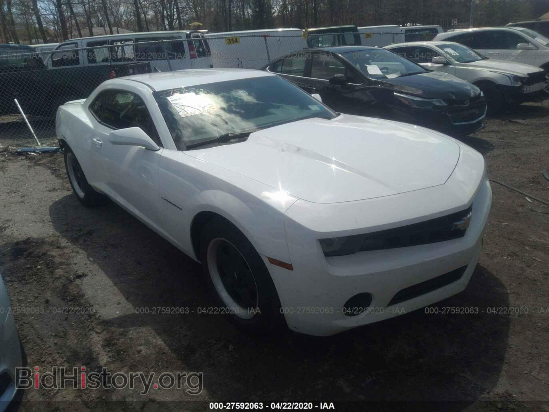 Photo 2G1FE1E38D9122646 - CHEVROLET CAMARO 2013