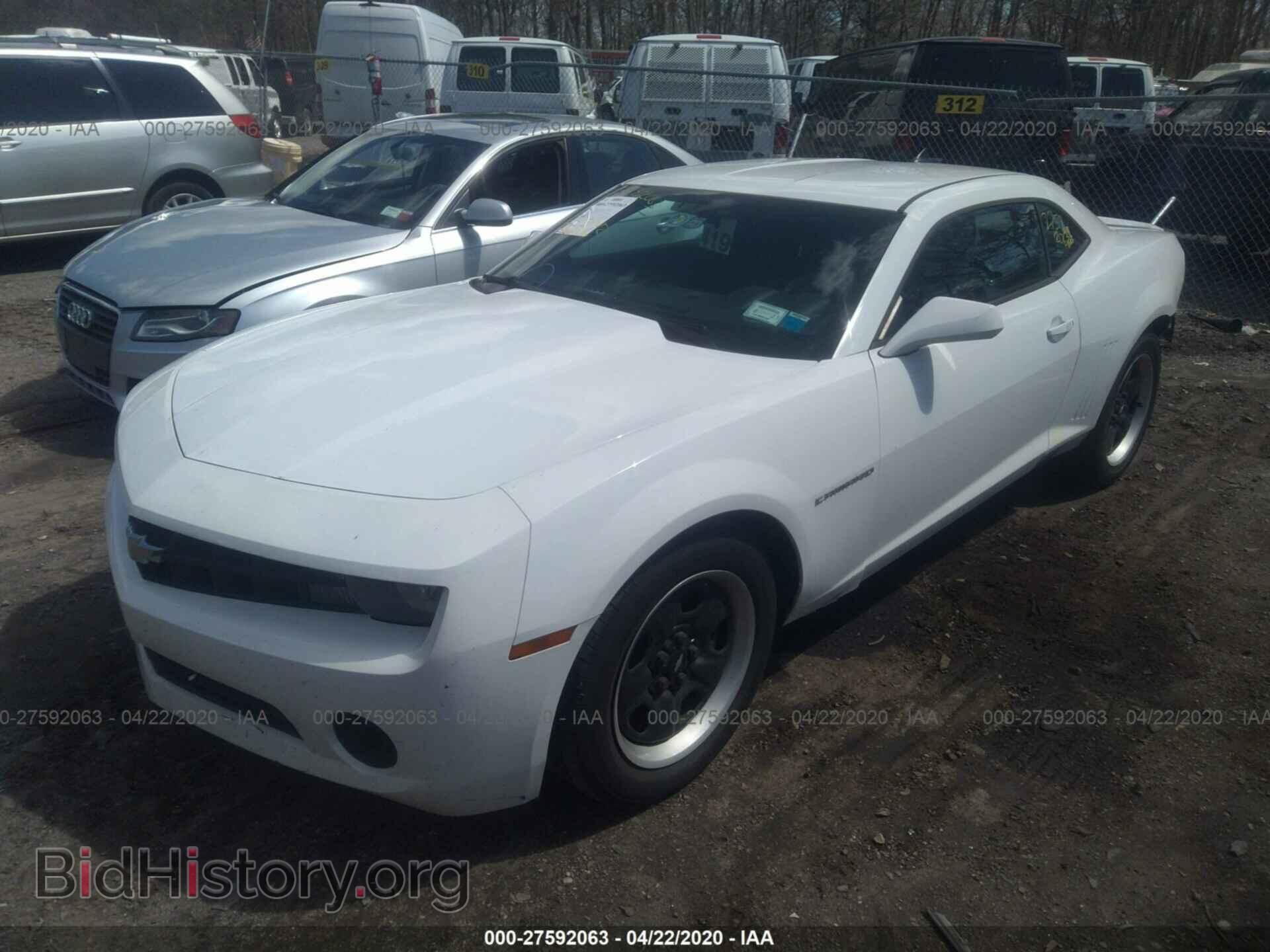 2013 CHEVROLET CAMARO - VIN: 2G1FE1E38D9122646 - Фото 2