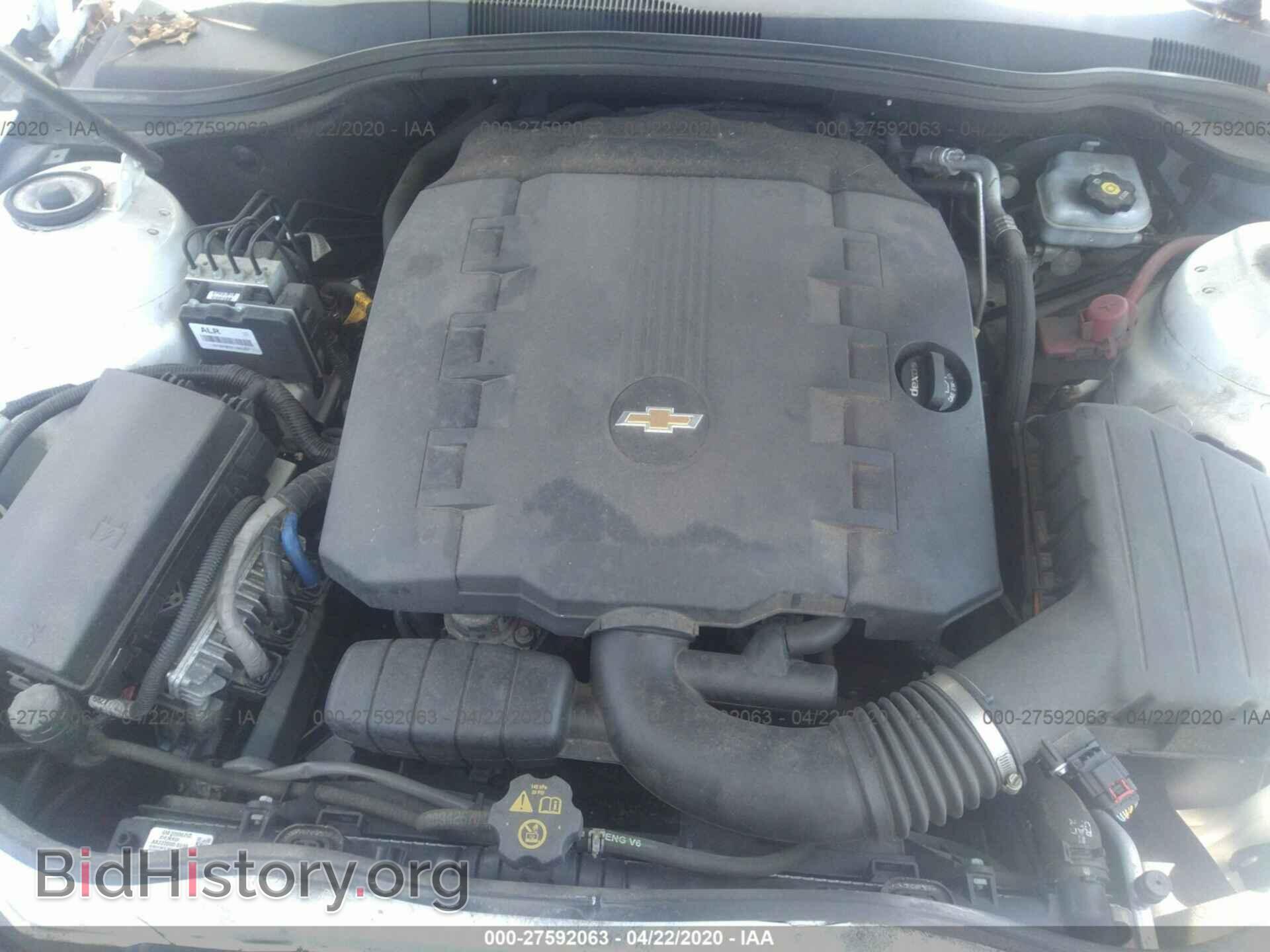 2013 CHEVROLET CAMARO - VIN: 2G1FE1E38D9122646 - Фото 10