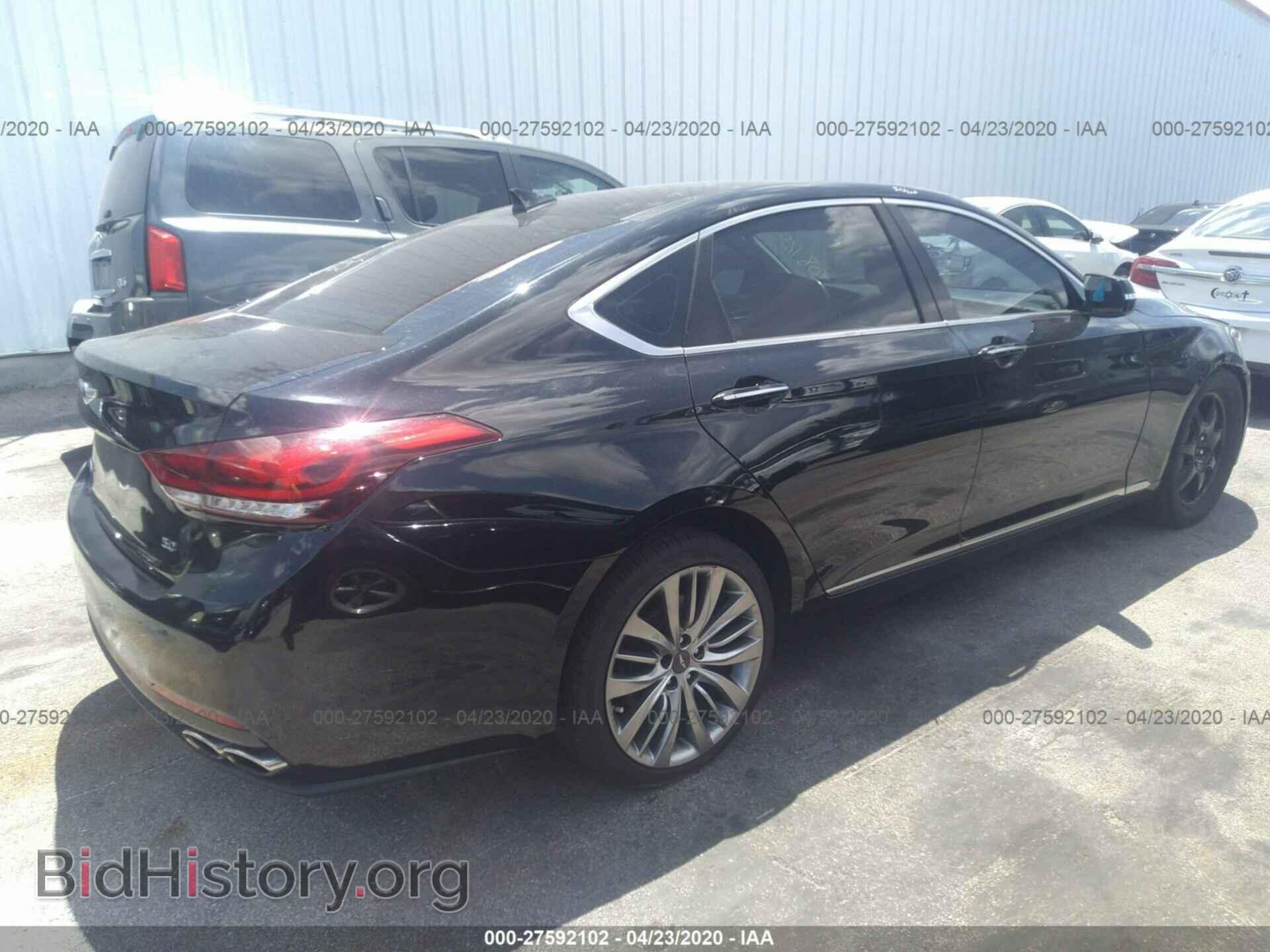 2017 GENESIS G80 - VIN: KMHGN4JF5HU208725 - Фото 4