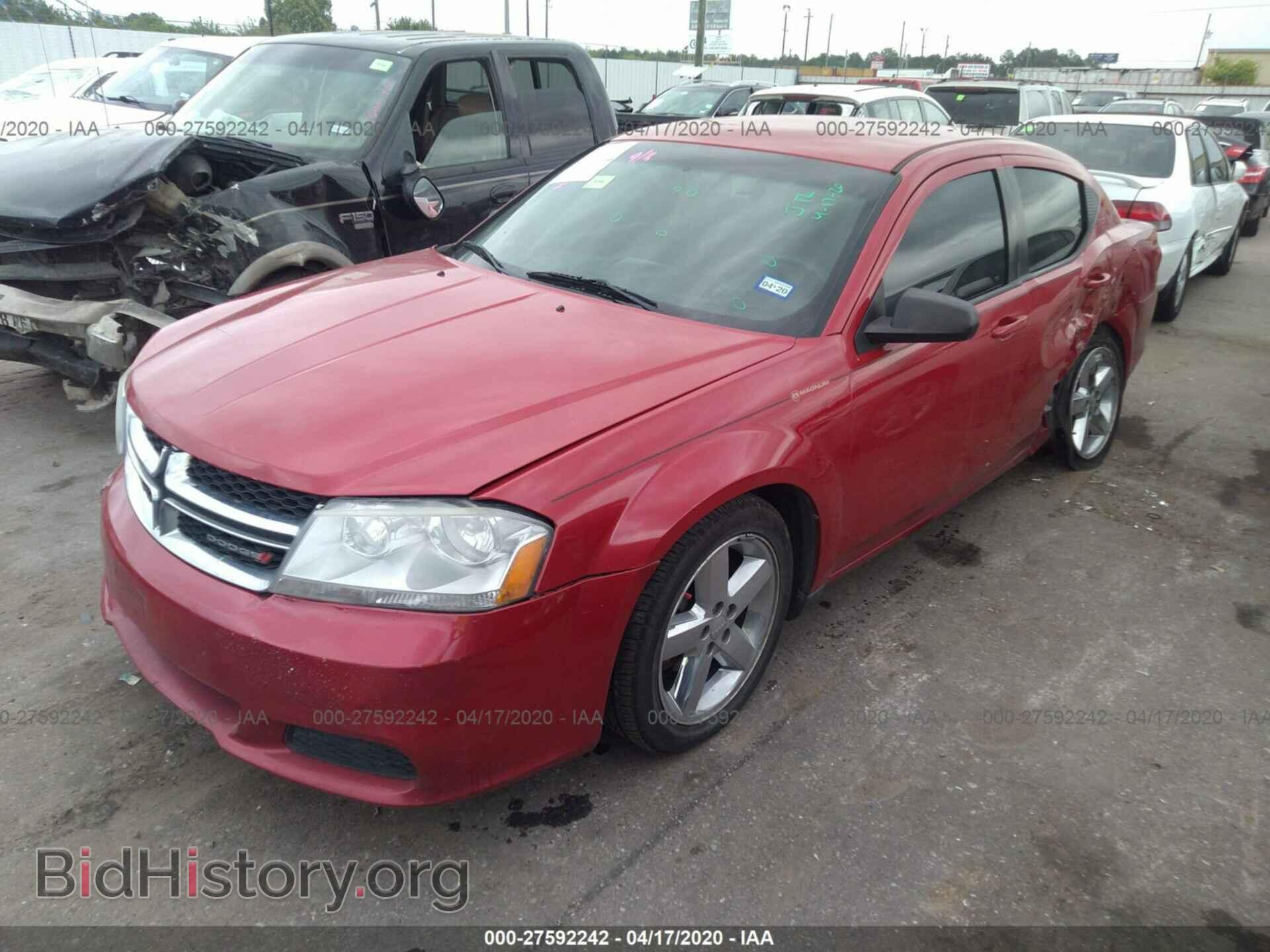 2013 DODGE AVENGER - VIN: 1C3CDZAB4DN650887 - Photo 2