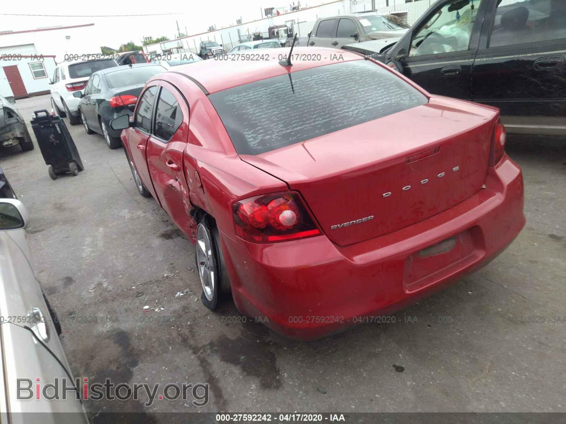 2013 DODGE AVENGER - VIN: 1C3CDZAB4DN650887 - Photo 3