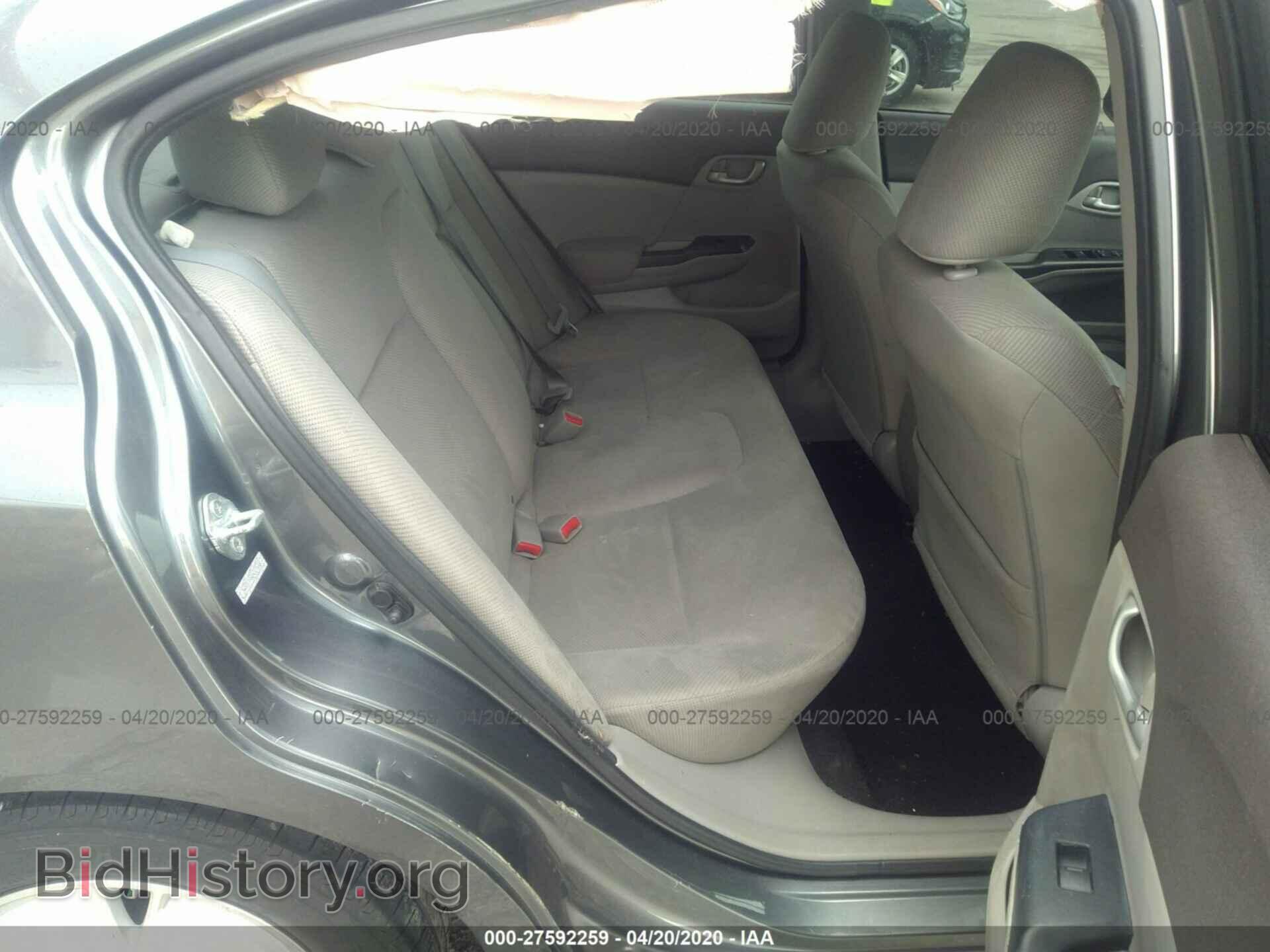 2012 HONDA CIVIC - VIN: 2HGFB2F55CH327658 - Фото 8