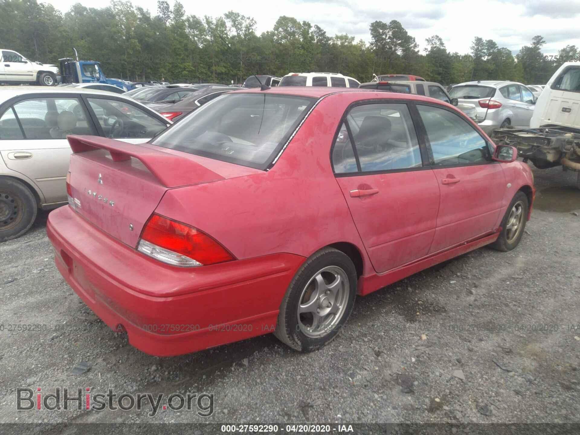 2003 MITSUBISHI LANCER - VIN: JA3AJ86E23U121160 - Фото 4