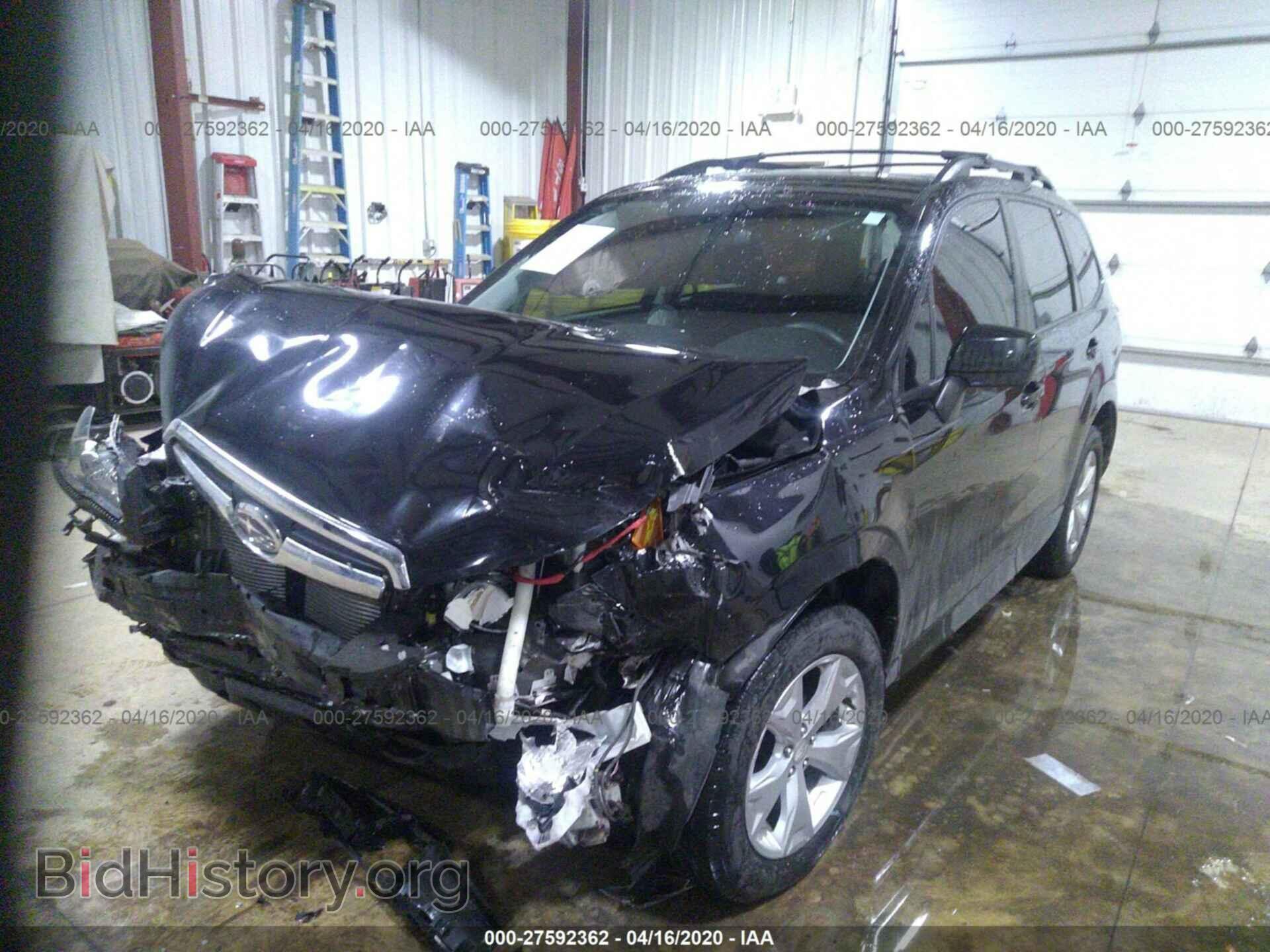 2014 SUBARU FORESTER - VIN: JF2SJACCXEG541400 - Фото 2