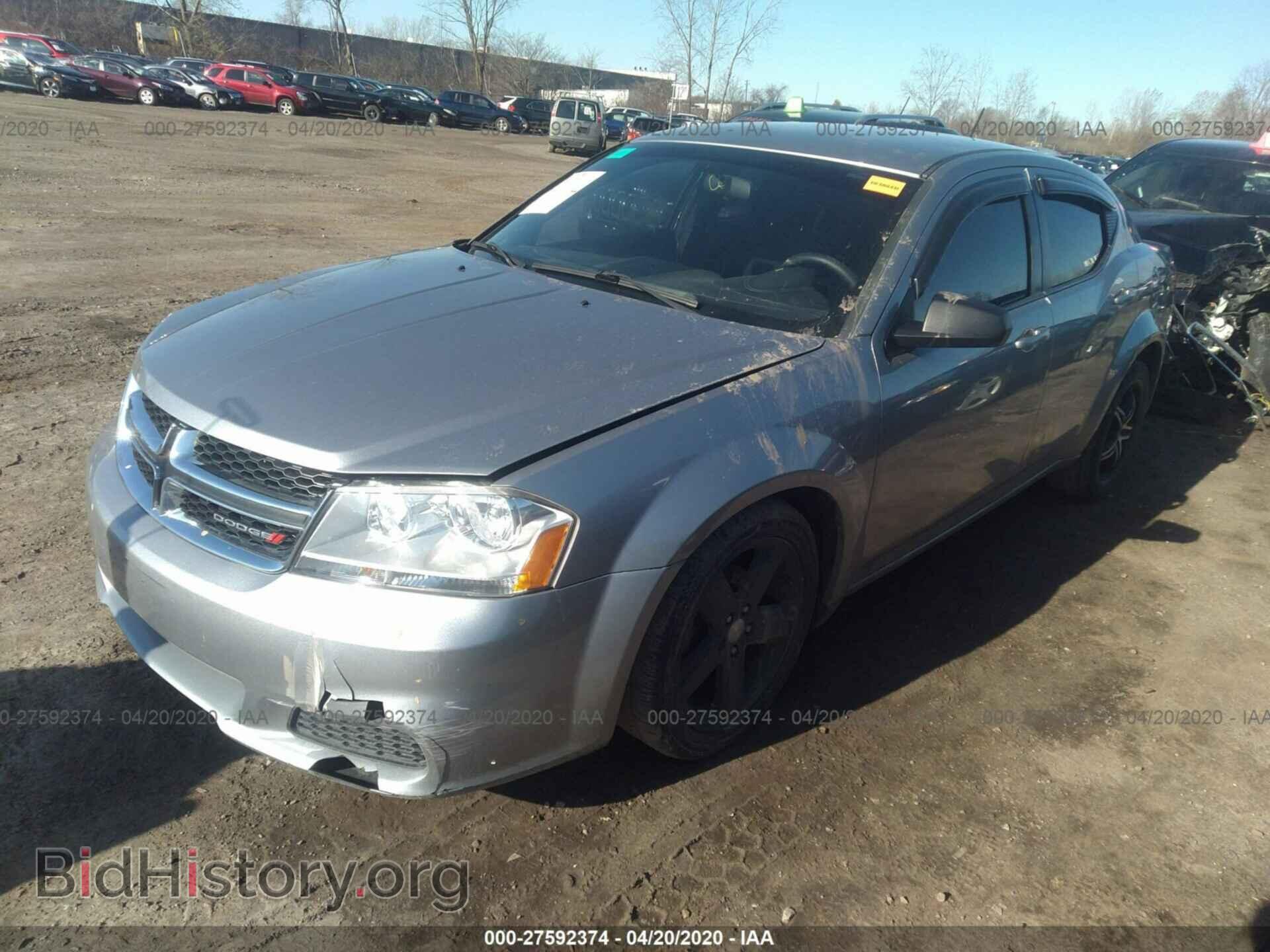 2013 DODGE AVENGER - VIN: 1C3CDZAB6DN680361 - Фото 2