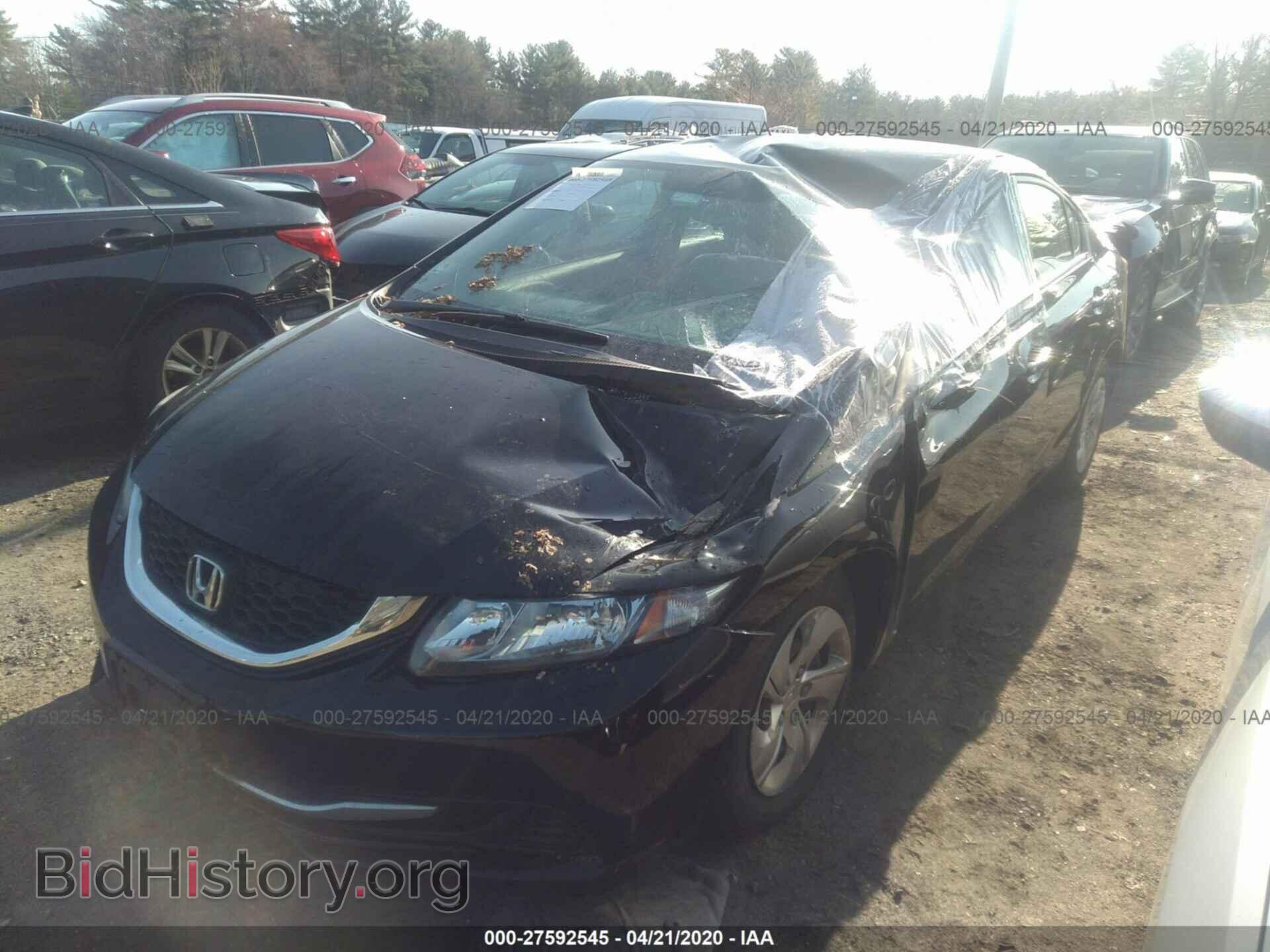 2013 HONDA CIVIC - VIN: 19XFB2F5XDE212324 - Фото 2