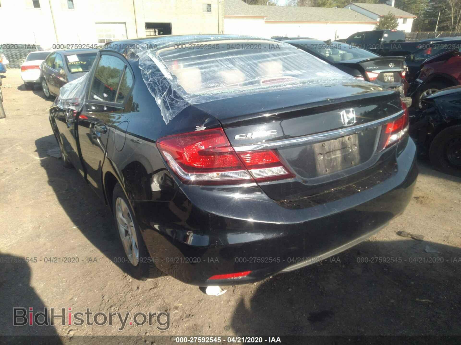 2013 HONDA CIVIC - VIN: 19XFB2F5XDE212324 - Фото 3