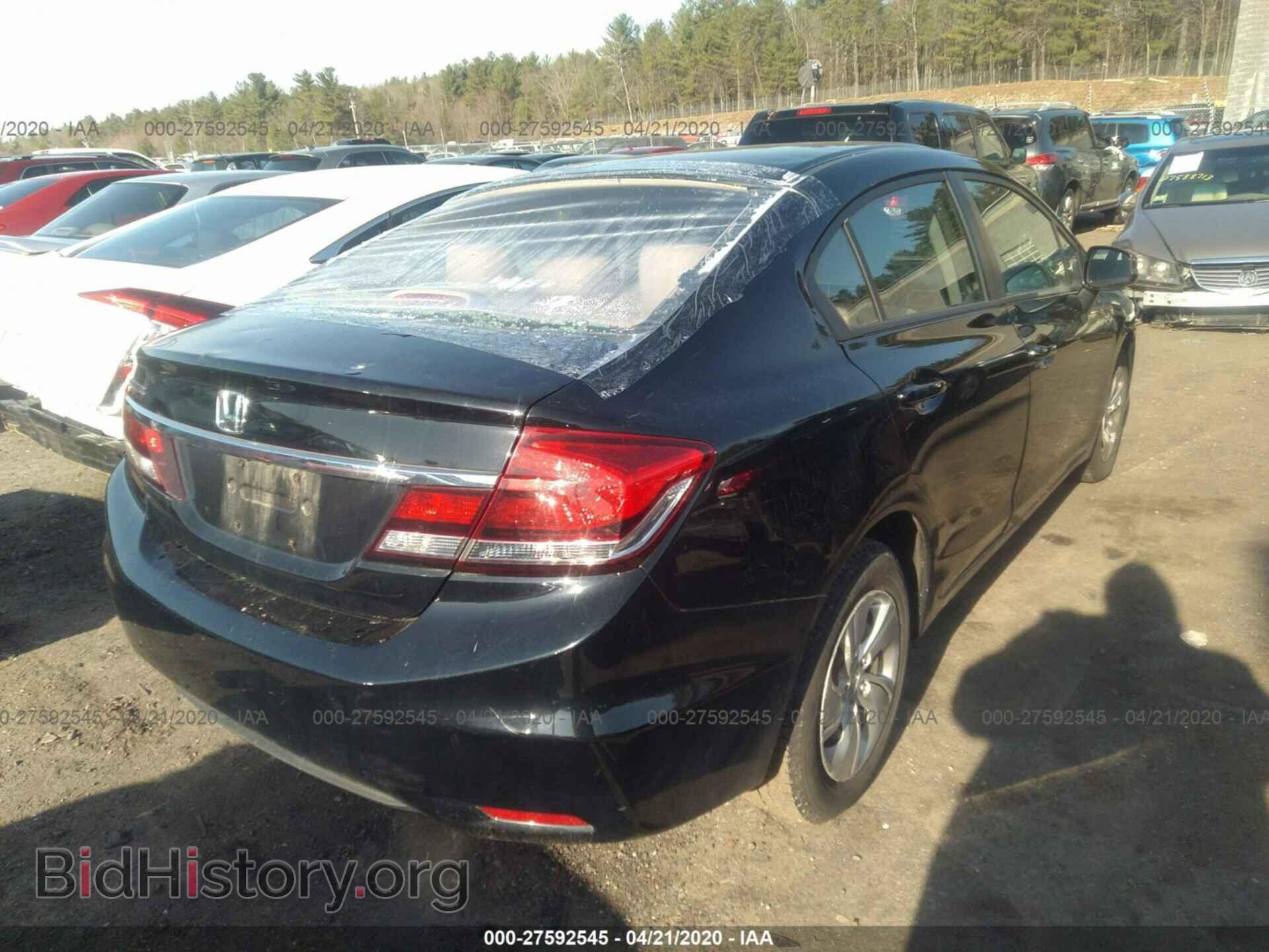 2013 HONDA CIVIC - VIN: 19XFB2F5XDE212324 - Фото 4