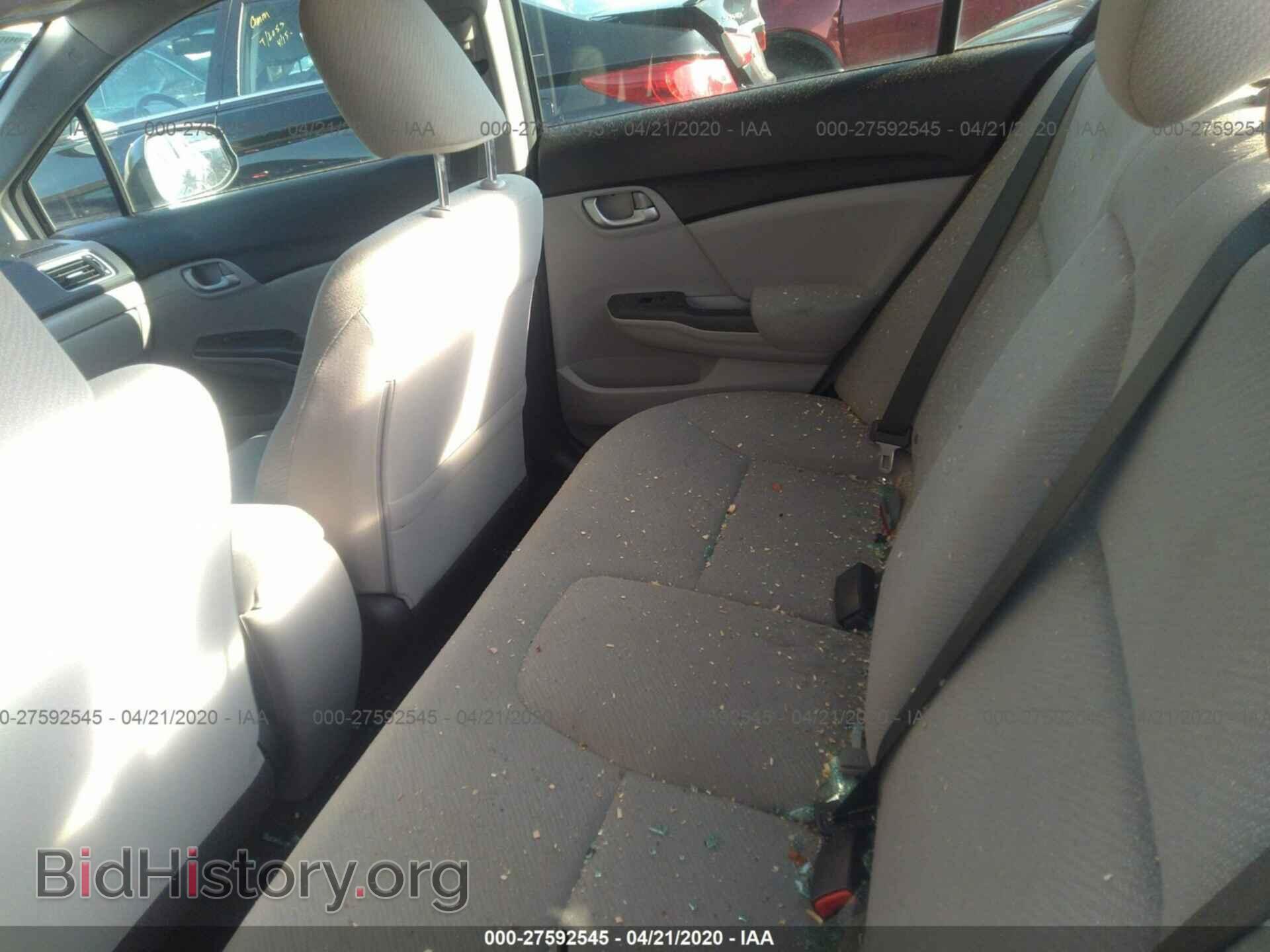 2013 HONDA CIVIC - VIN: 19XFB2F5XDE212324 - Фото 8