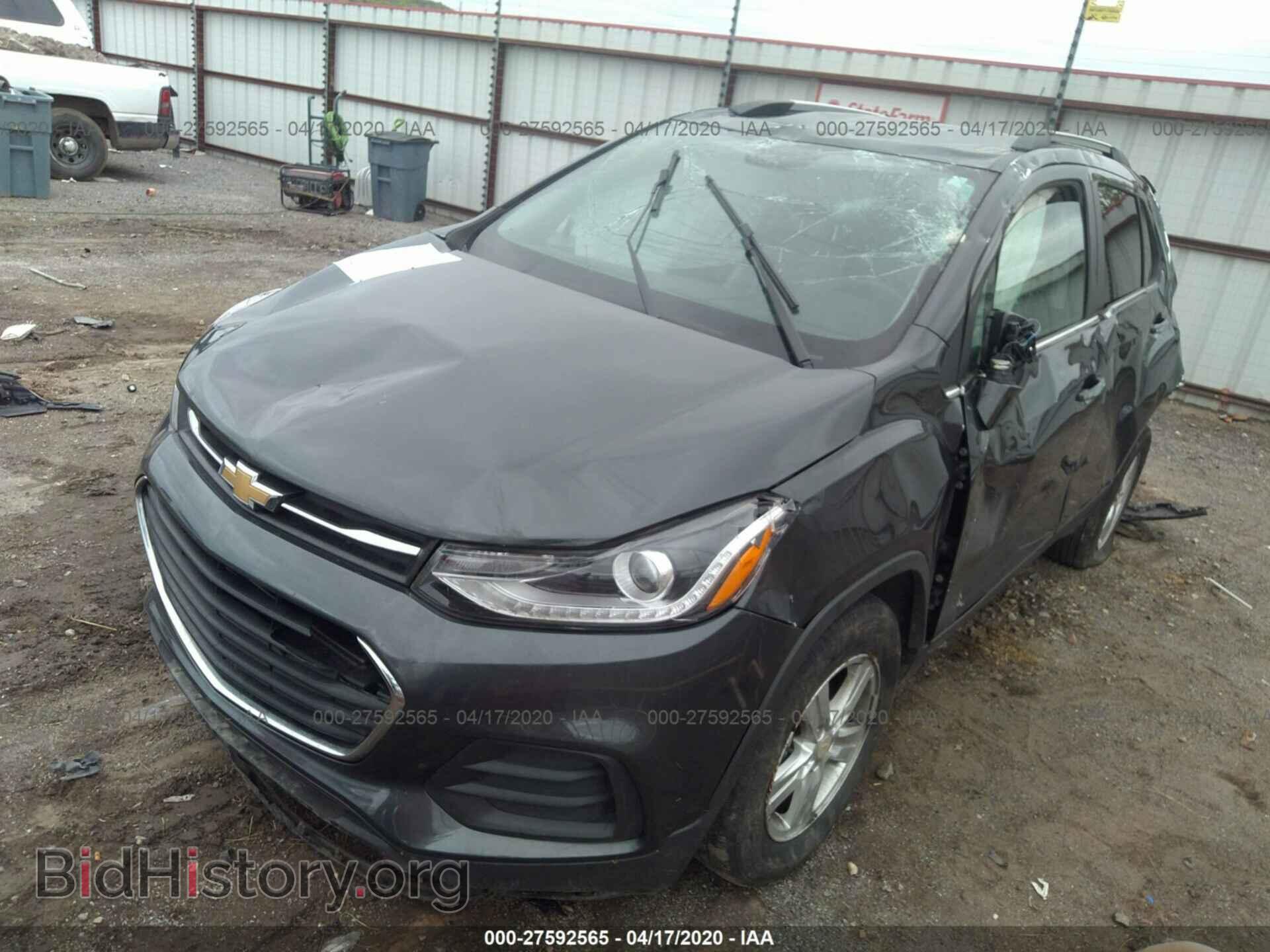 2017 CHEVROLET TRAX - VIN: 3GNCJLSB2HL236374 - Фото 2