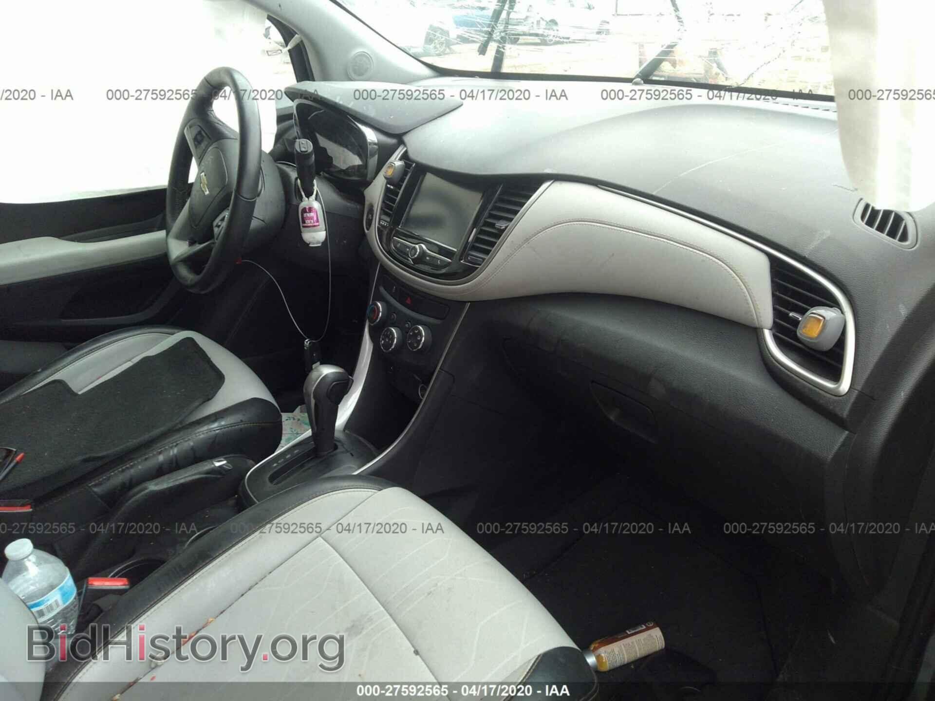 2017 CHEVROLET TRAX - VIN: 3GNCJLSB2HL236374 - Фото 5