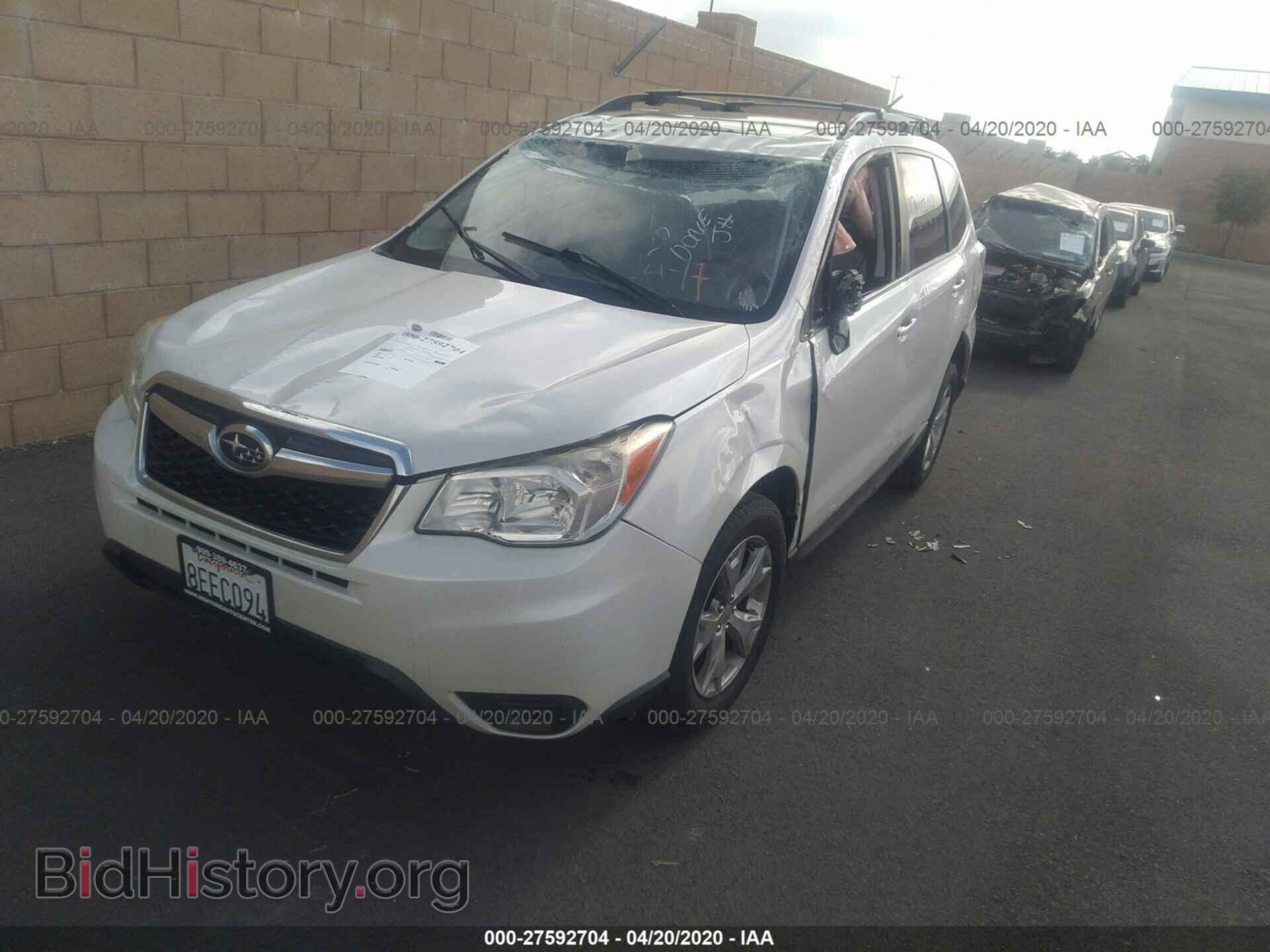 2014 SUBARU FORESTER - VIN: JF2SJADC4EH484863 - Photo 2