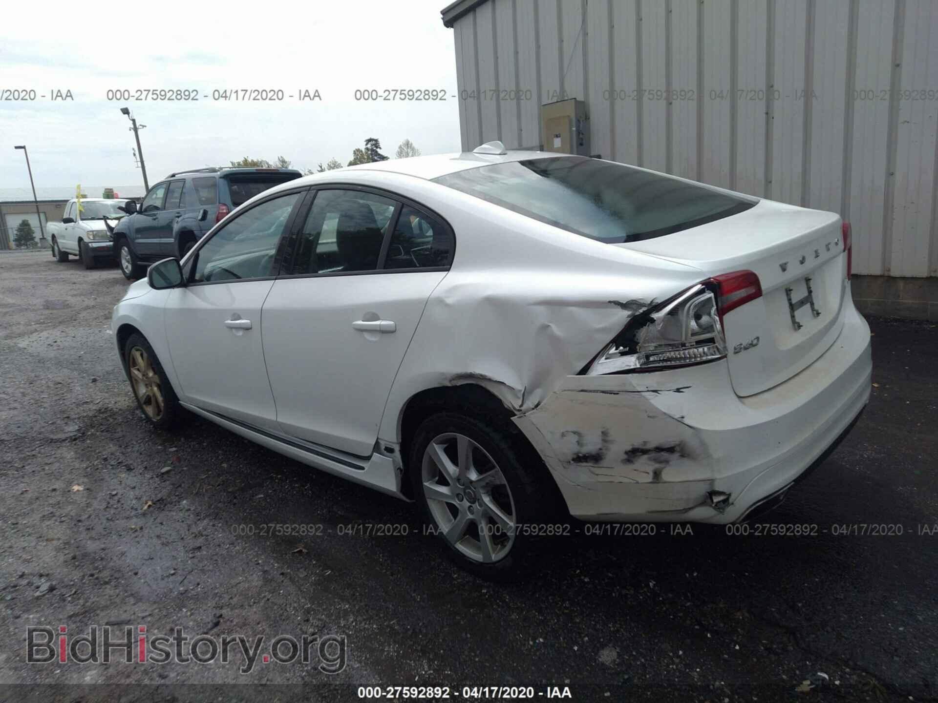 2015 VOLVO S60 - VIN: YV126MFA7F1307239 - Фото 3