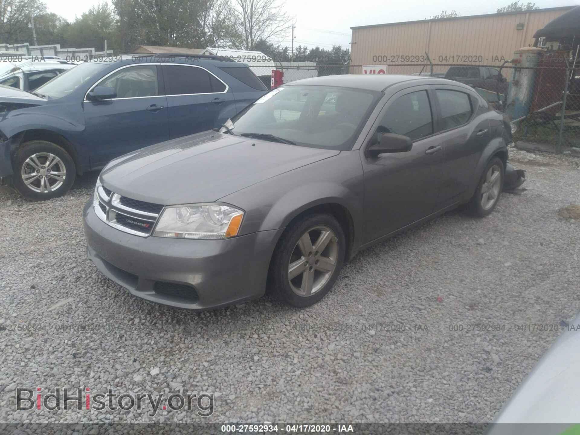 2013 DODGE AVENGER - VIN: 1C3CDZAB4DN625004 - Фото 2
