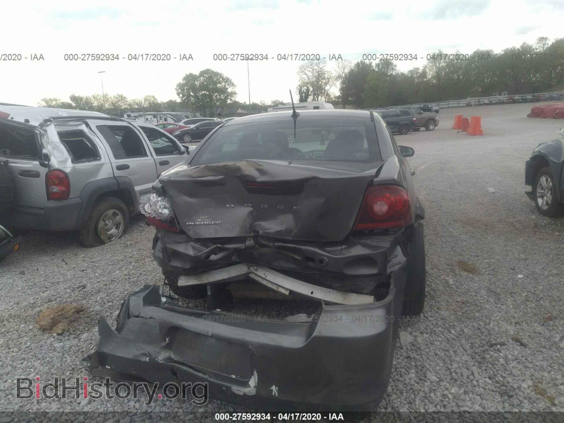 2013 DODGE AVENGER - VIN: 1C3CDZAB4DN625004 - Фото 6