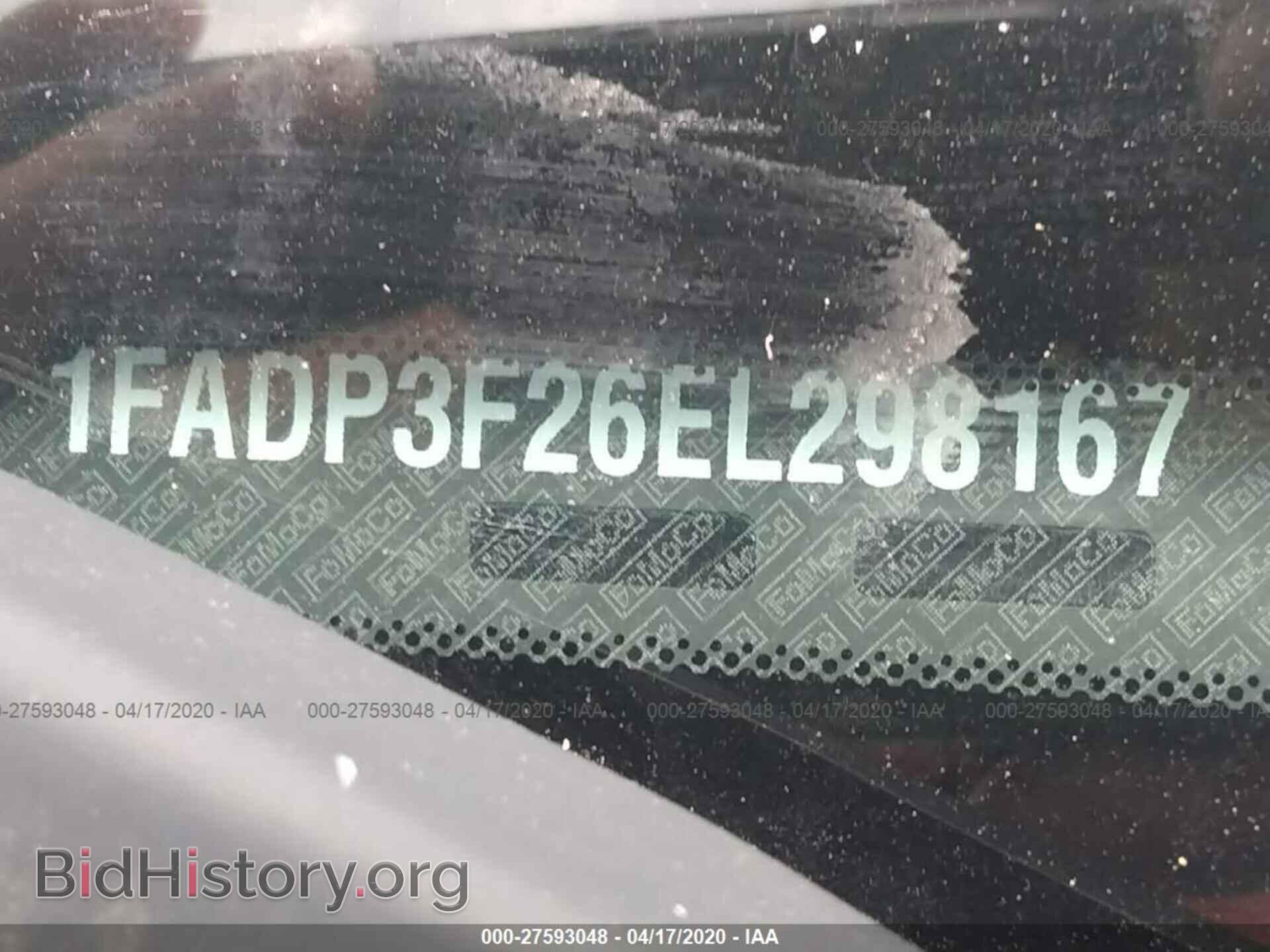 2014 FORD FOCUS - VIN: 1FADP3F26EL298167 - Фото 9