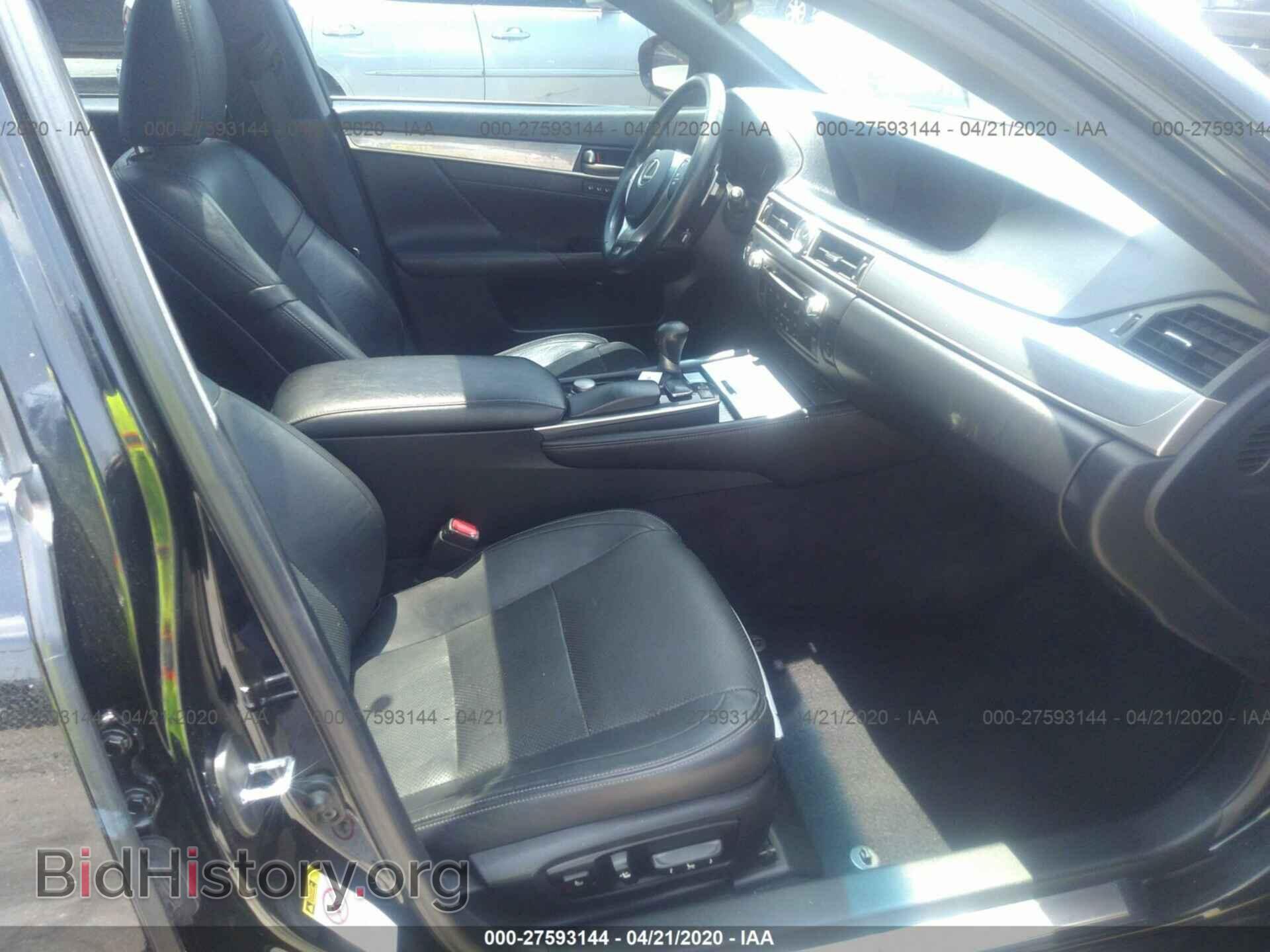 2013 LEXUS GS - VIN: JTHCE1BL2D5016221 - Photo 5