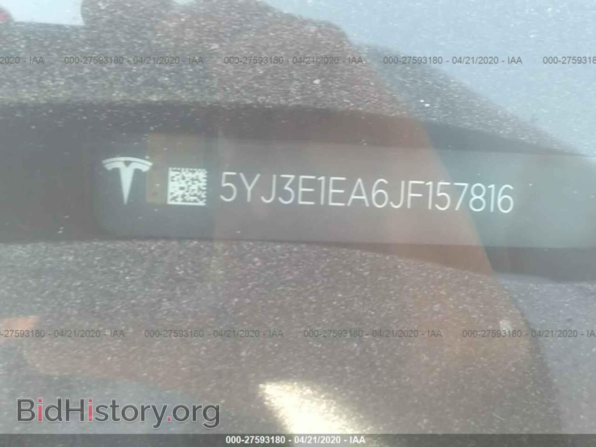 2018 TESLA MODEL 3 - VIN: 5YJ3E1EA6JF157816 - Photo 9