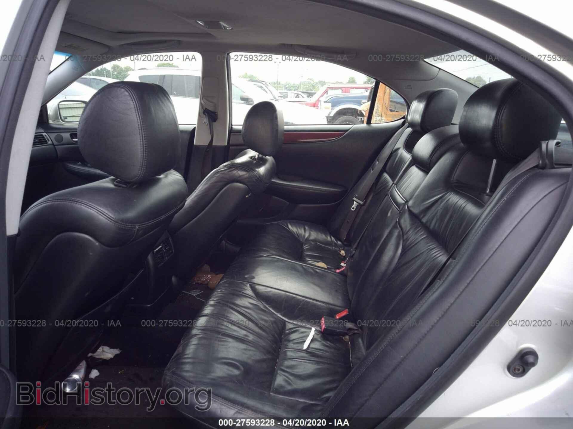 2003 LEXUS ES - VIN: JTHBF30GX36010394 - Фото 8