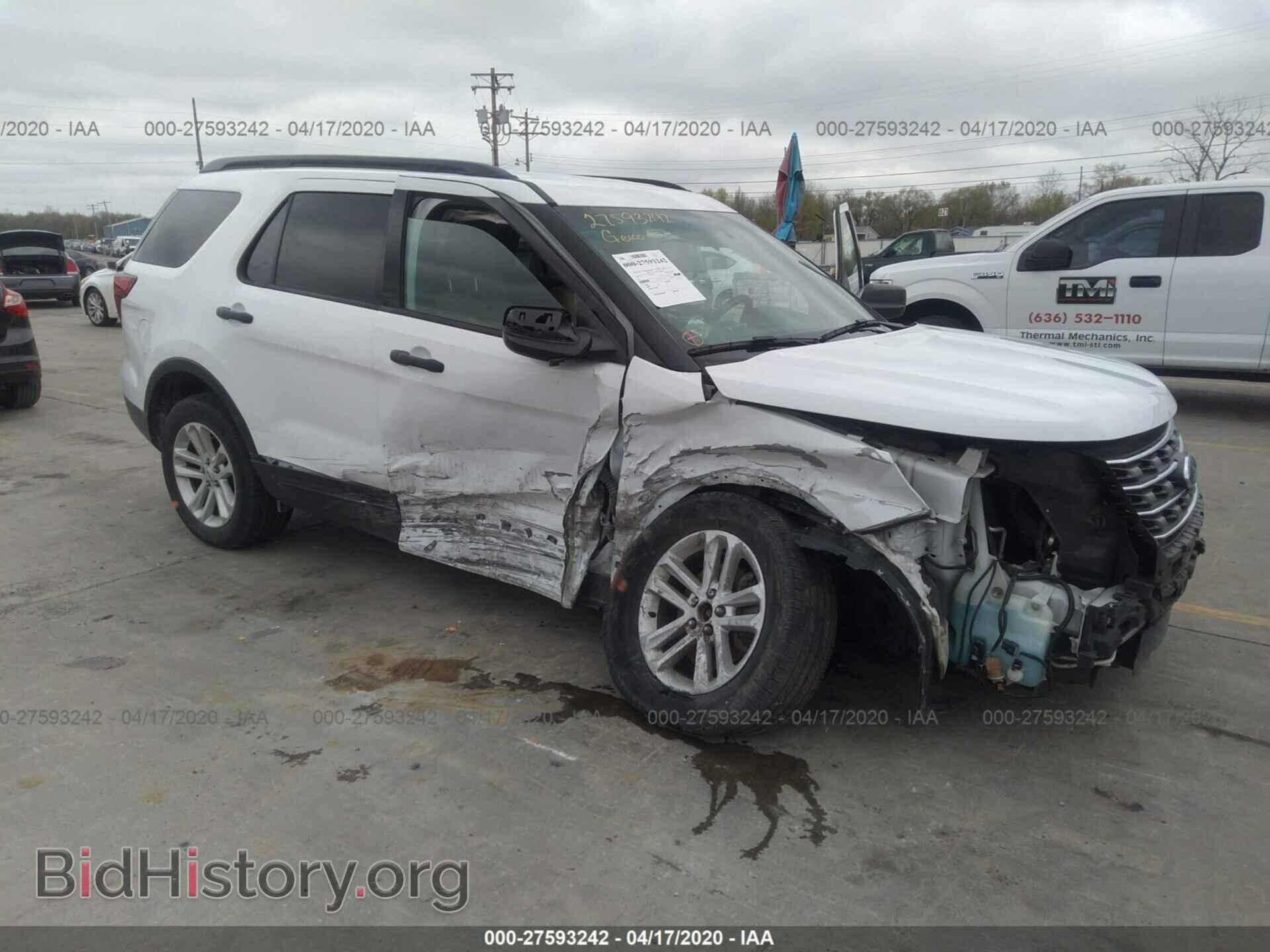 Фотография 1FM5K7BH1HGB45901 - FORD EXPLORER 2017