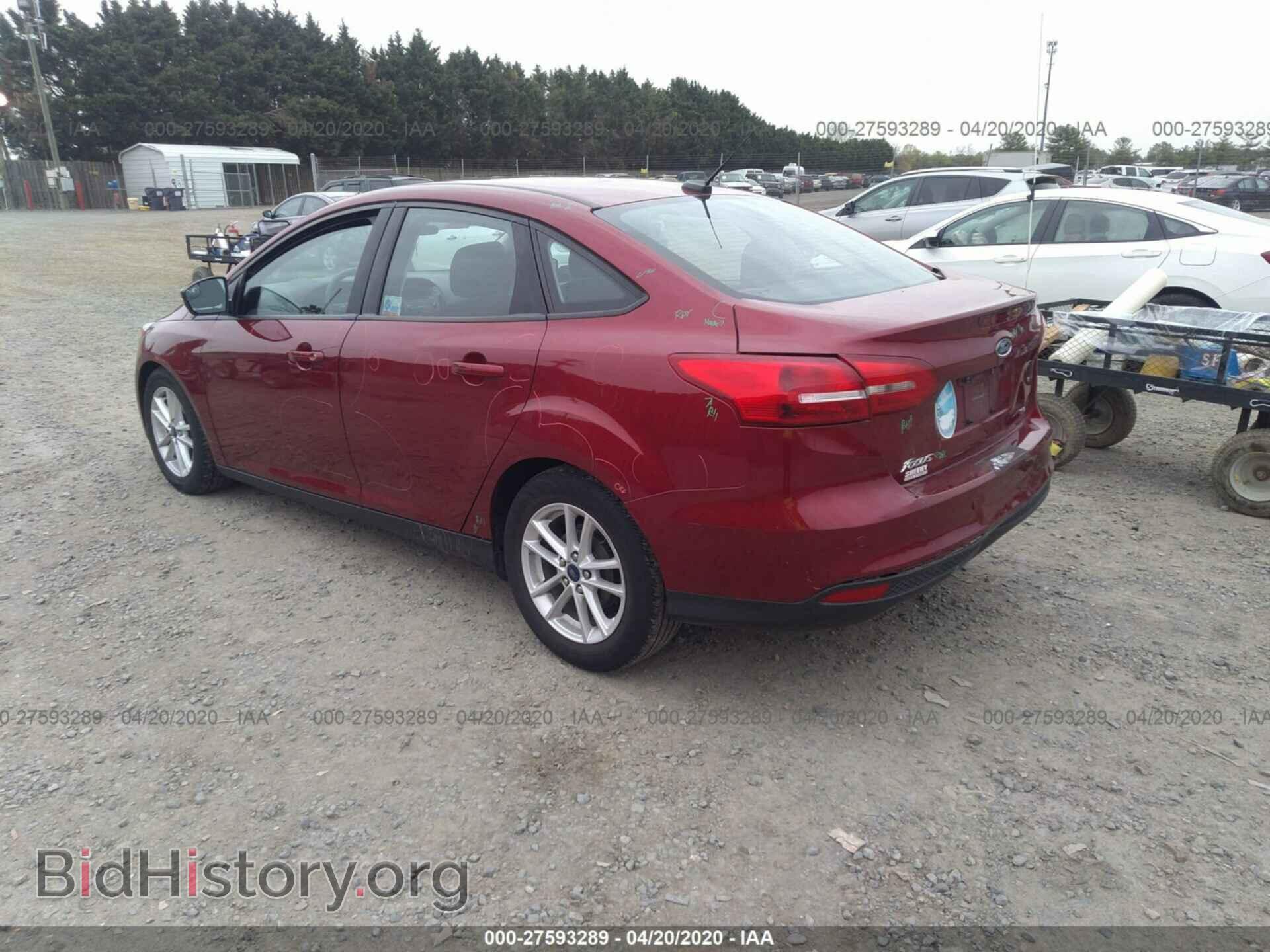 2016 FORD FOCUS - VIN: 1FADP3F21GL368211 - Фото 3