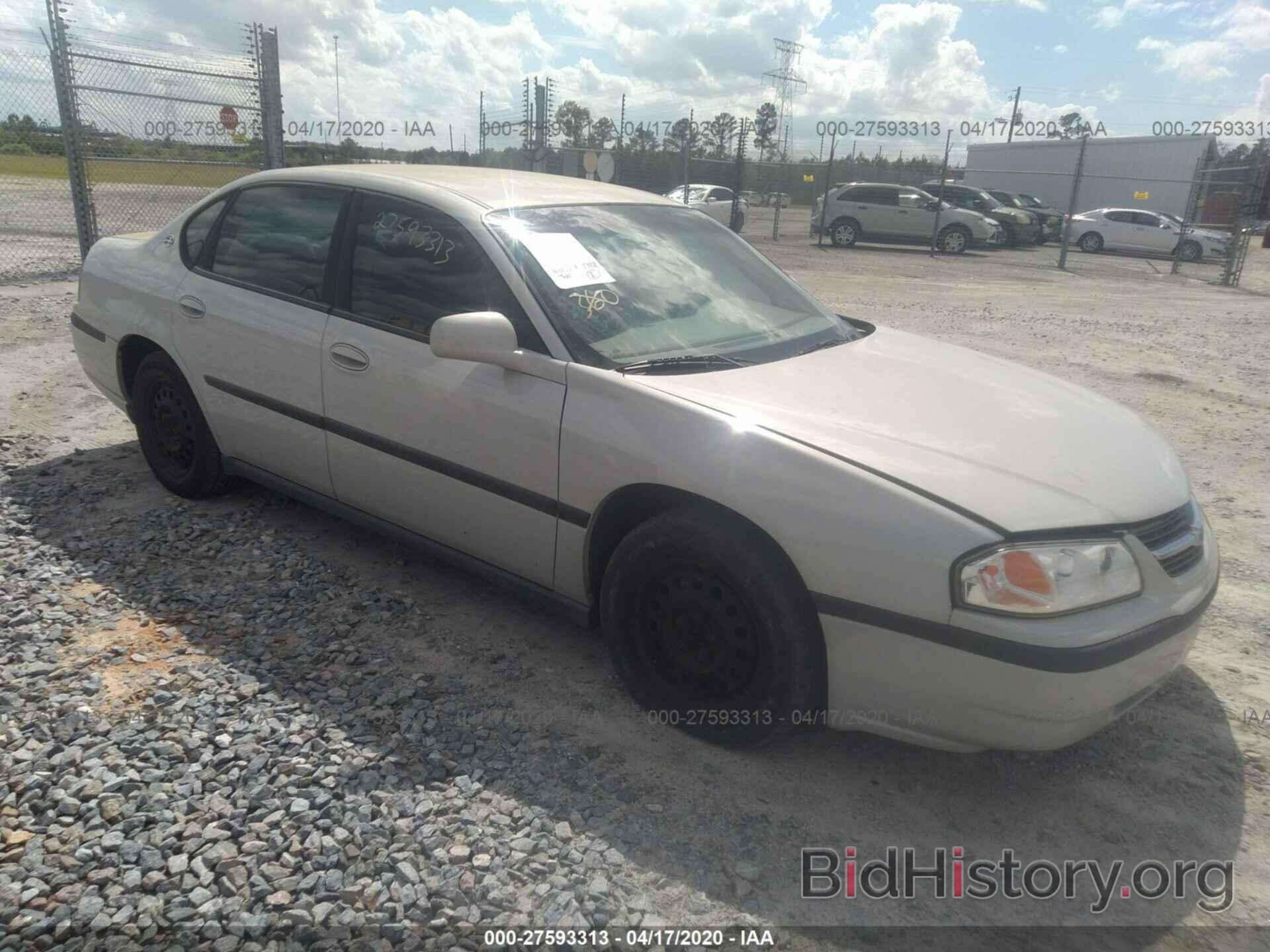 Photo 2G1WF52E939317146 - CHEVROLET IMPALA 2003