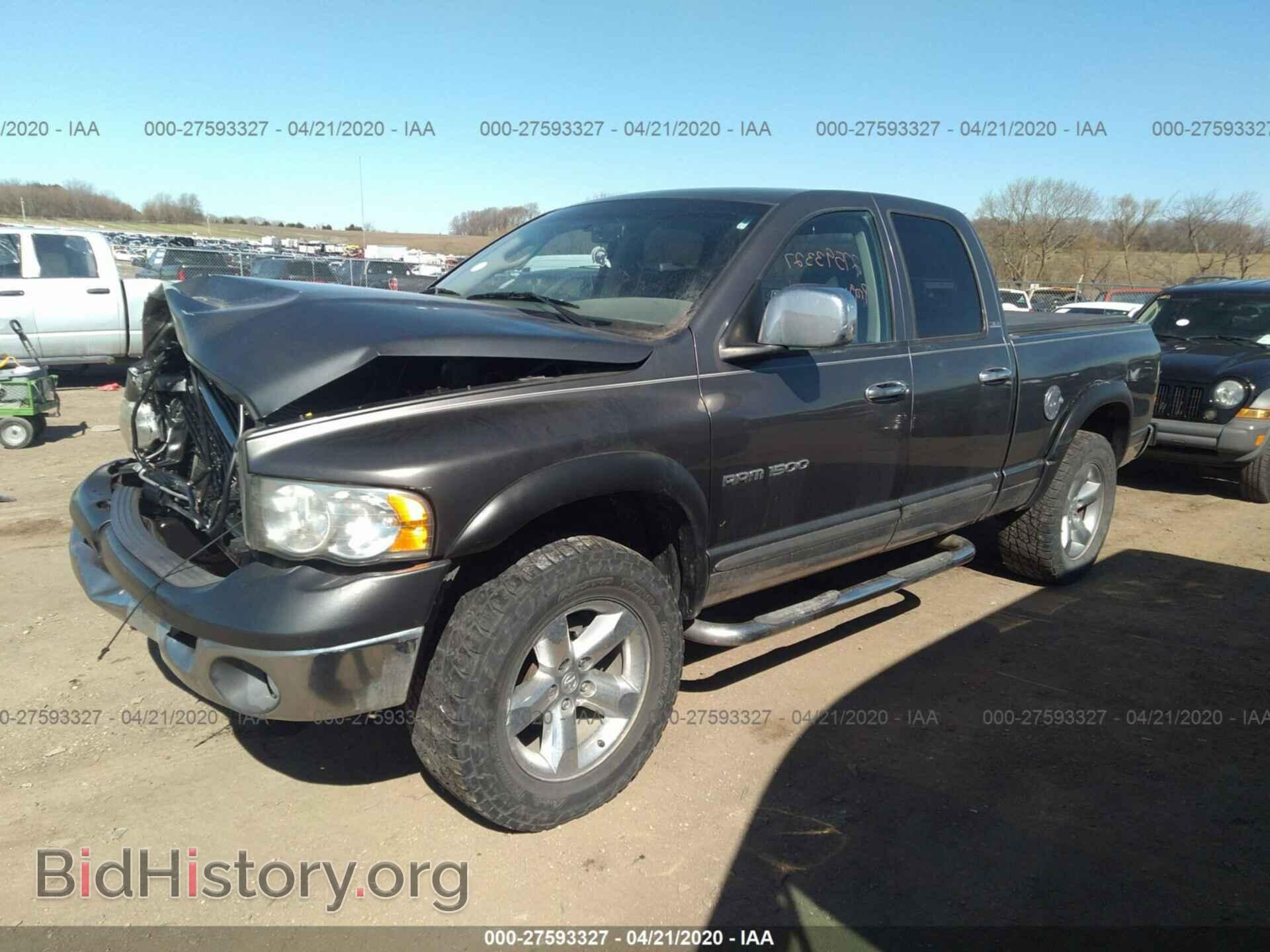 2002 DODGE RAM 1500 - VIN: 3D7HU18Z32G134893 - Фото 2