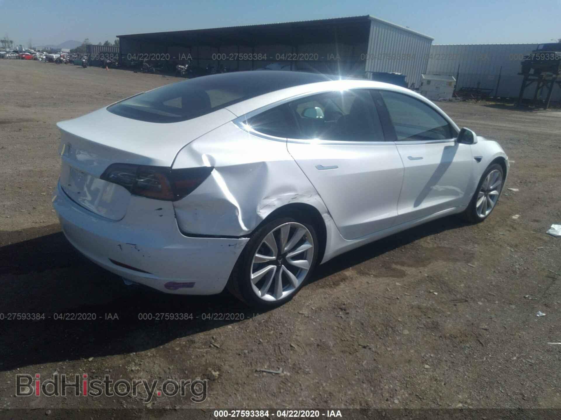 2018 TESLA MODEL 3 - VIN: 5YJ3E1EAXJF165076 - Фото 4
